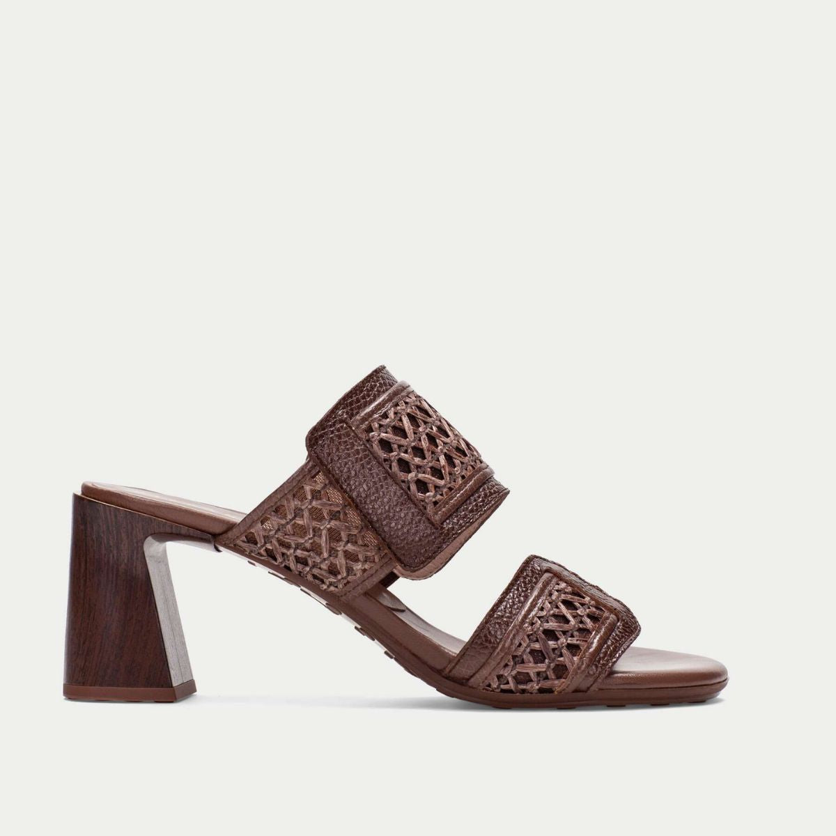 Hispanitas - Scalzato in pelle e rafia