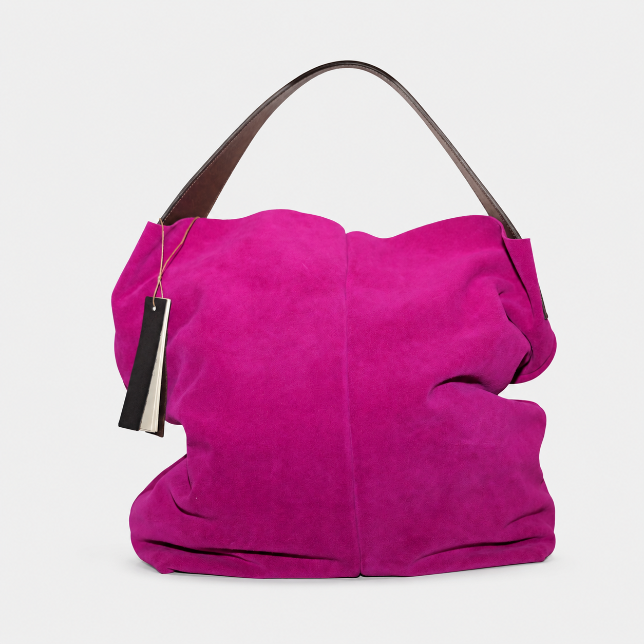 Soho Bags - Shopping Morbida in Pelle Viola