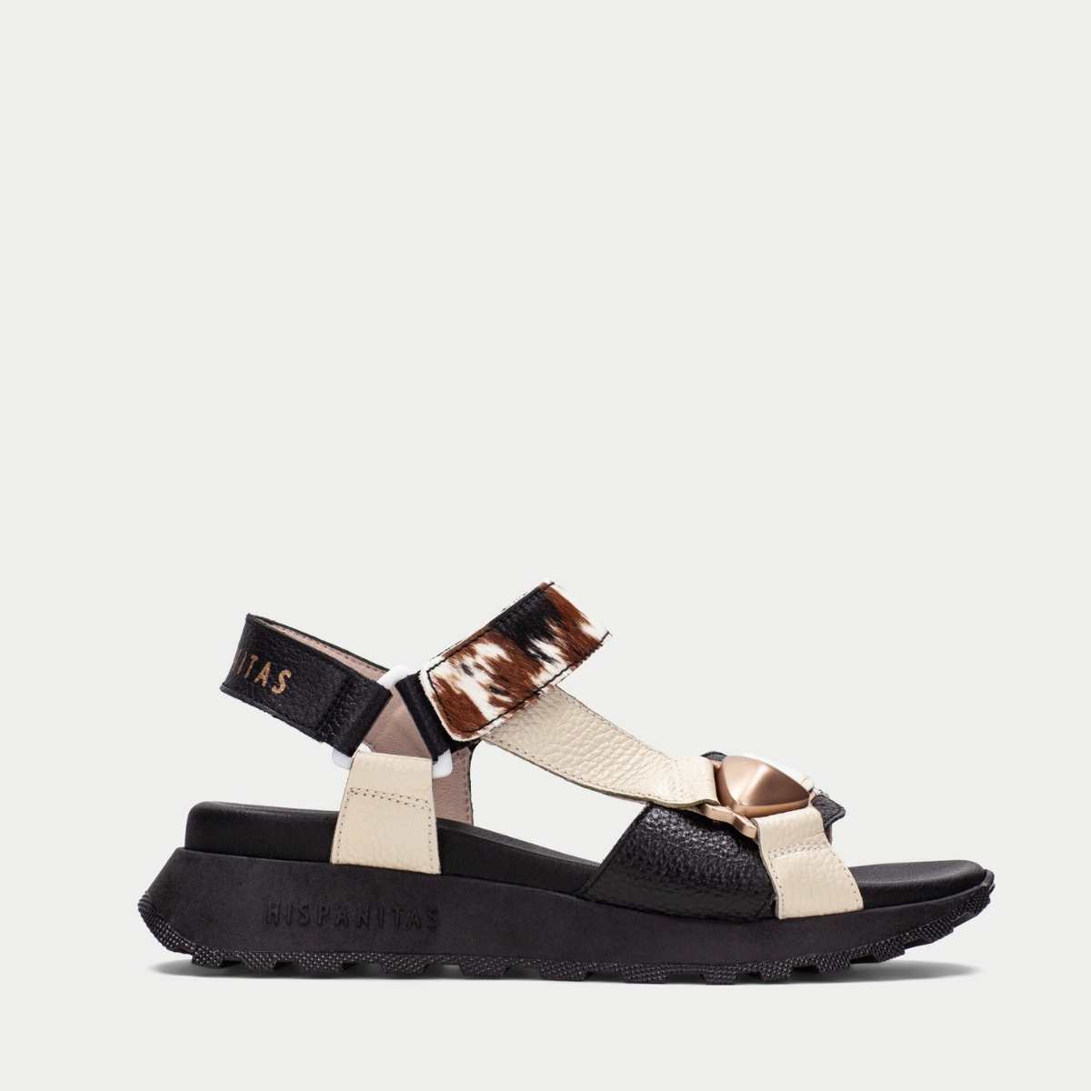 Hispanitas - Sandalo in pelle con strappo