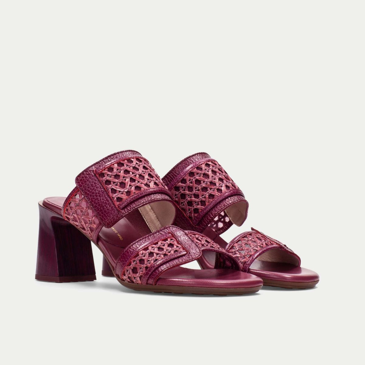 Hispanitas - Scalzato in pelle e rafia