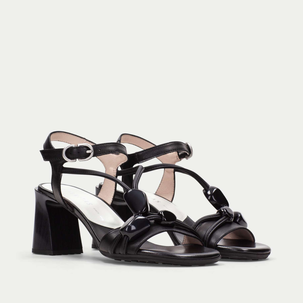 Hispanitas - Sandalo in pelle con pietre