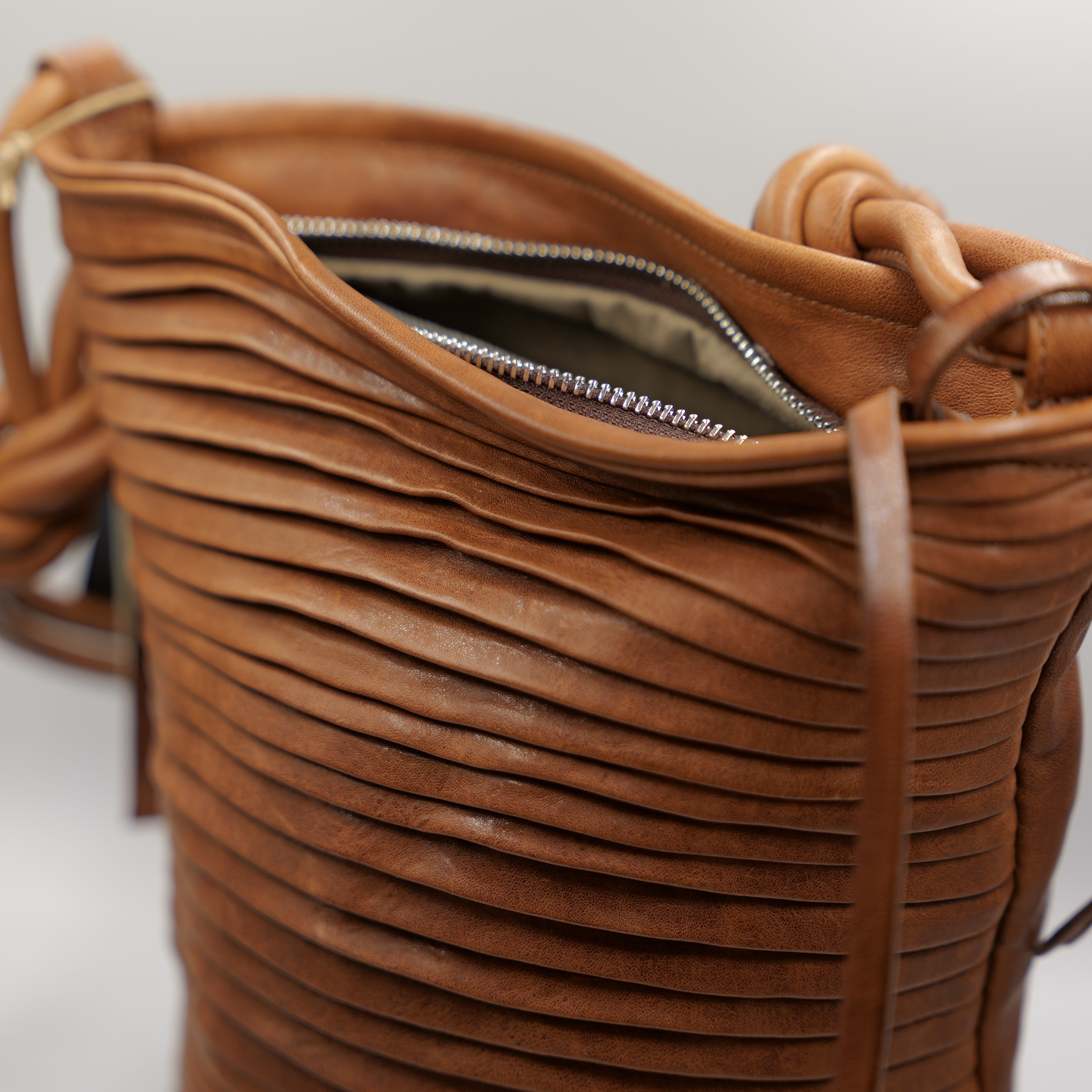 Soho Bags - Borsa Secchiello Cuoio