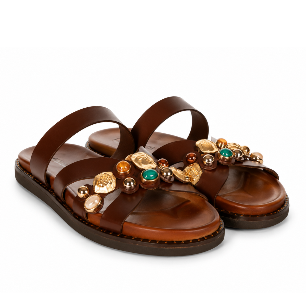 Caryatis - Sandalo Anastasia Brown