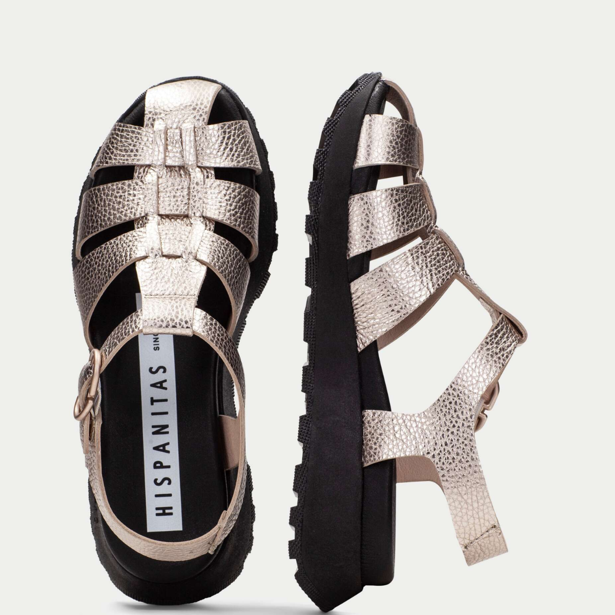 Hispanitas - Sandalo in pelle con cinturino