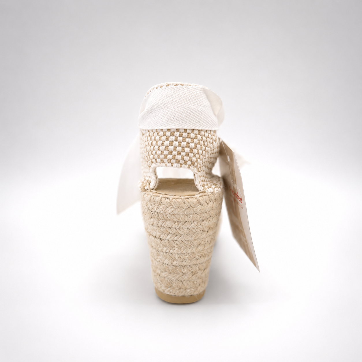 Vidorreta - Espadrillas con laccio ecrù