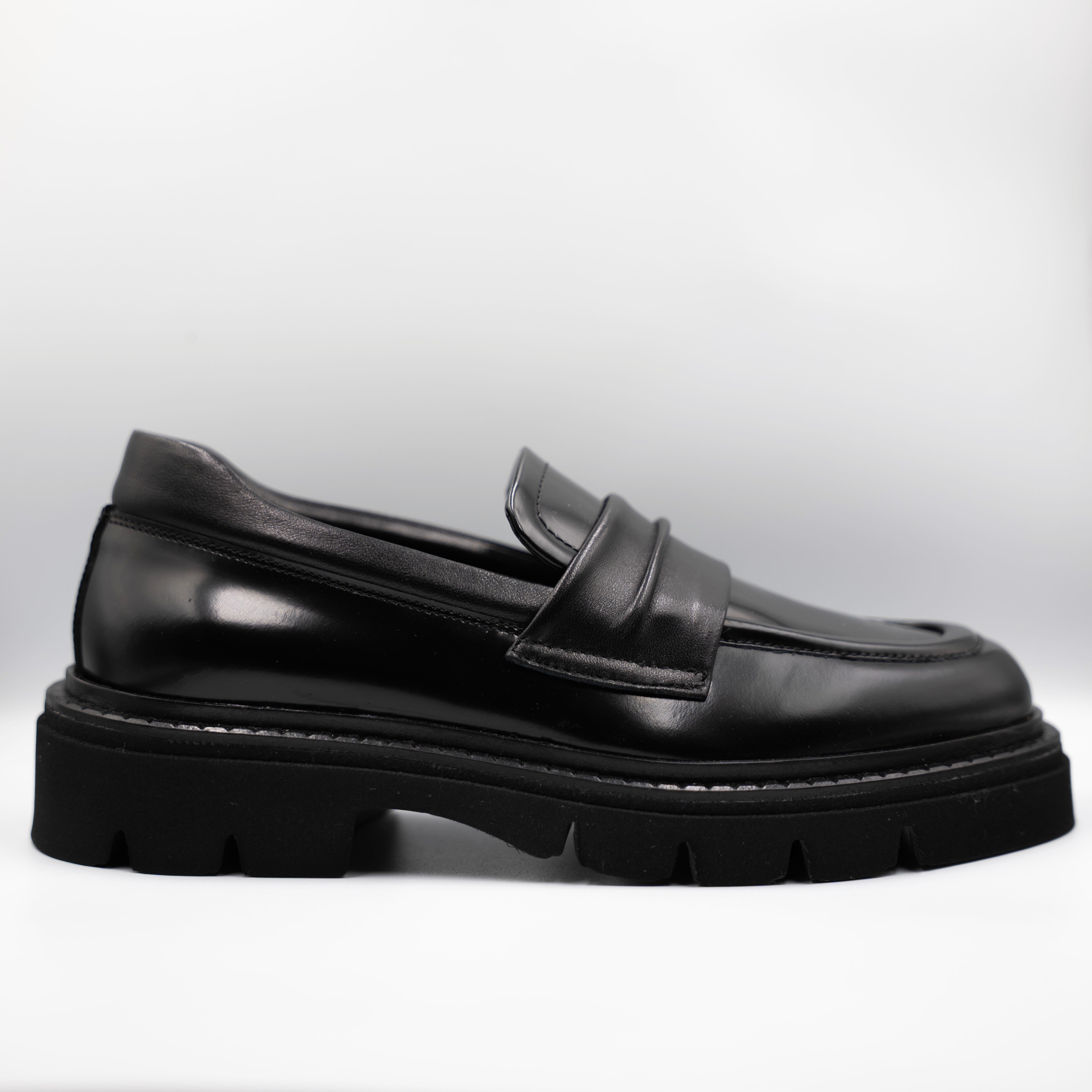 Eva Luna - Mocassini in pelle abrasivata