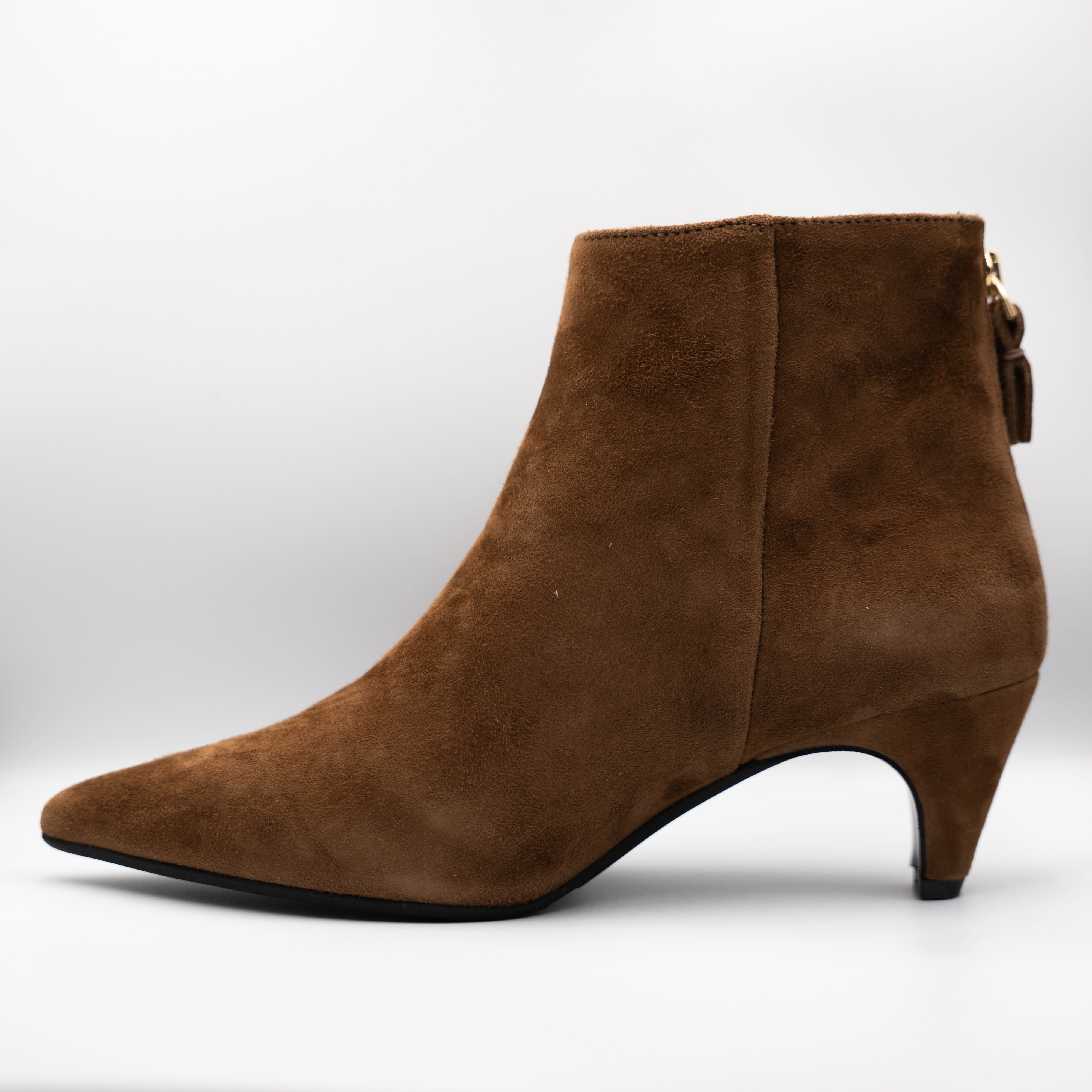 Eva Luna - Tronchetti in camoscio con zip