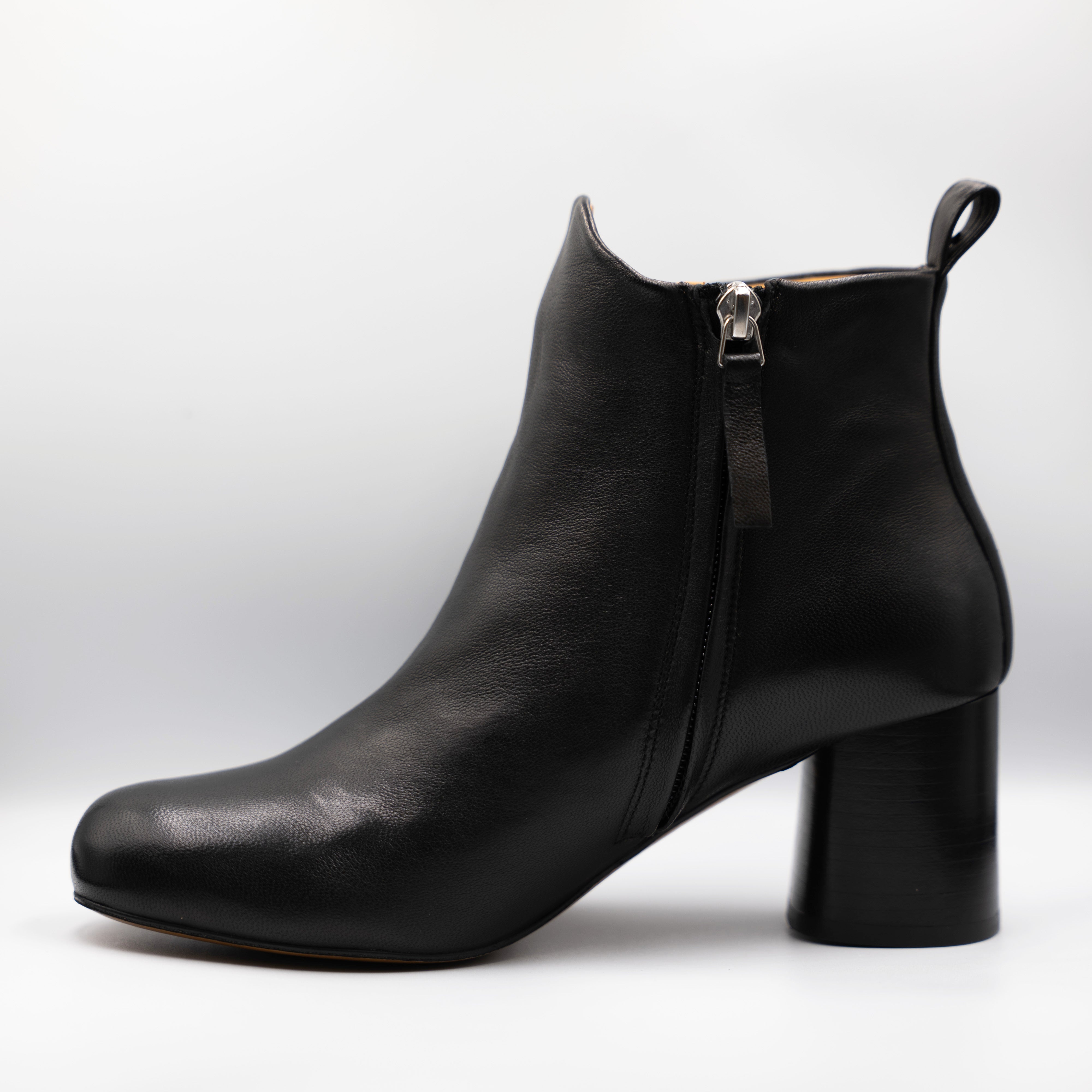 Audley - Tronchetti in pelle con zip