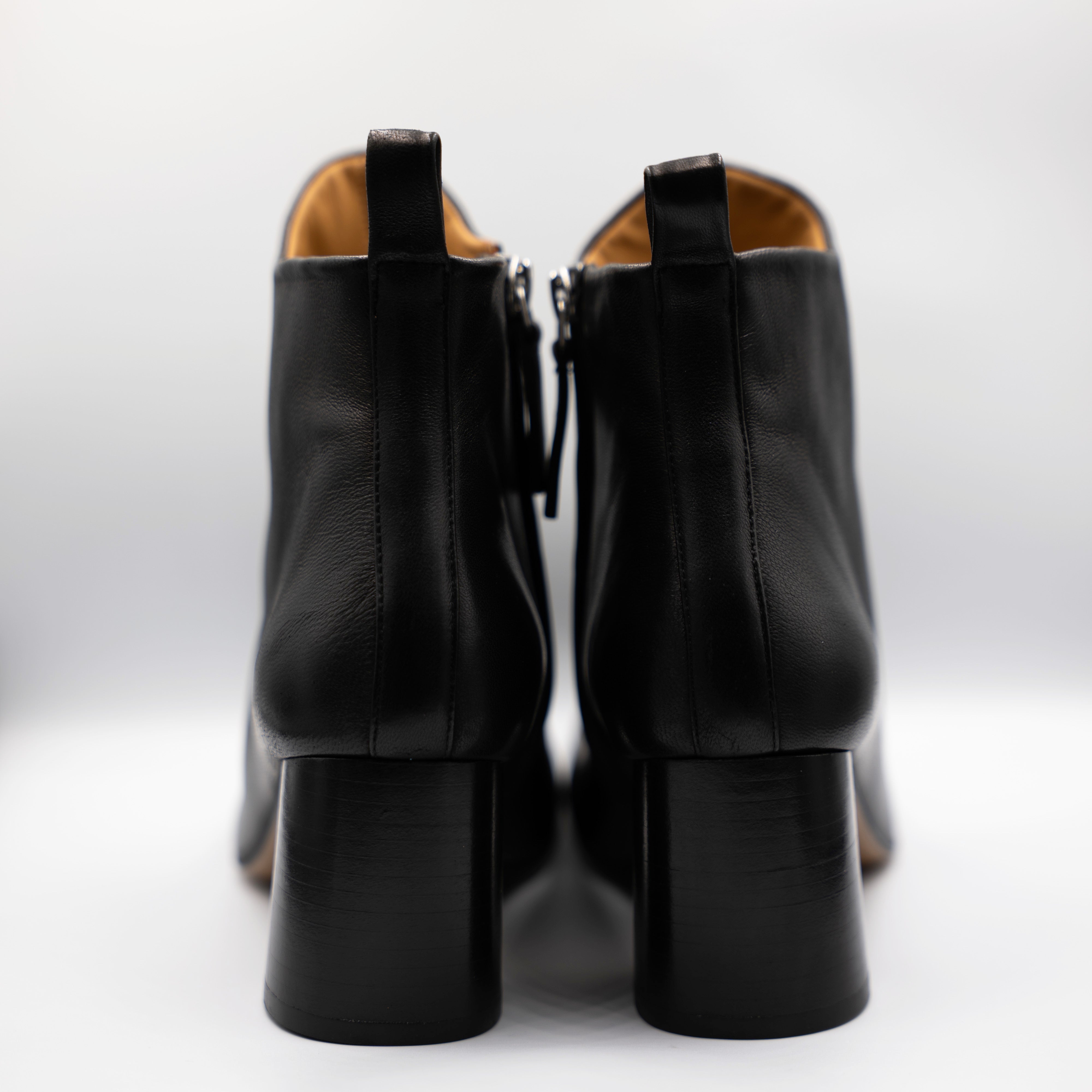 Audley - Tronchetti in pelle con zip