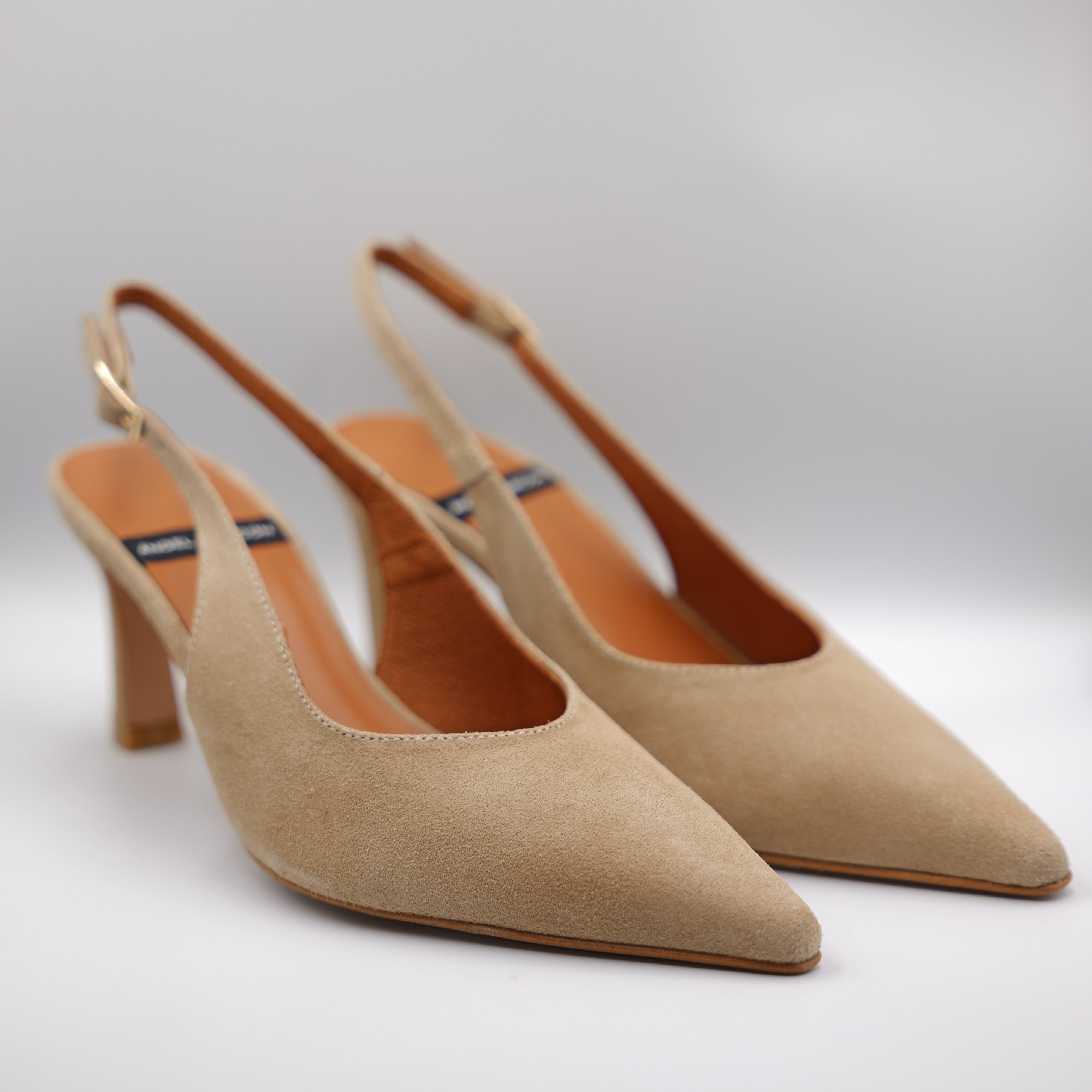 Angel Alarcon - Slingback in camoscio