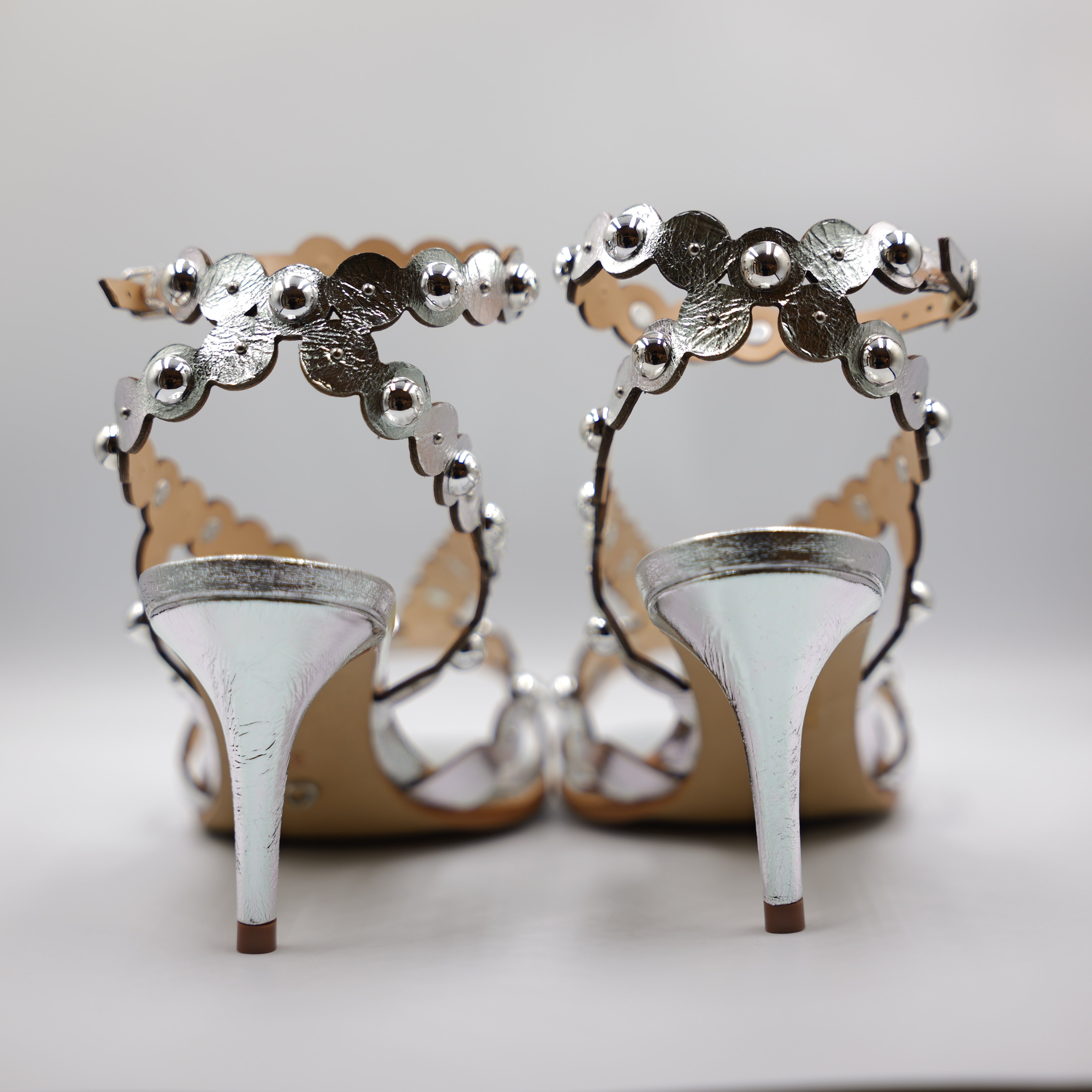 Cecconello - Sandalo in pelle con borchie