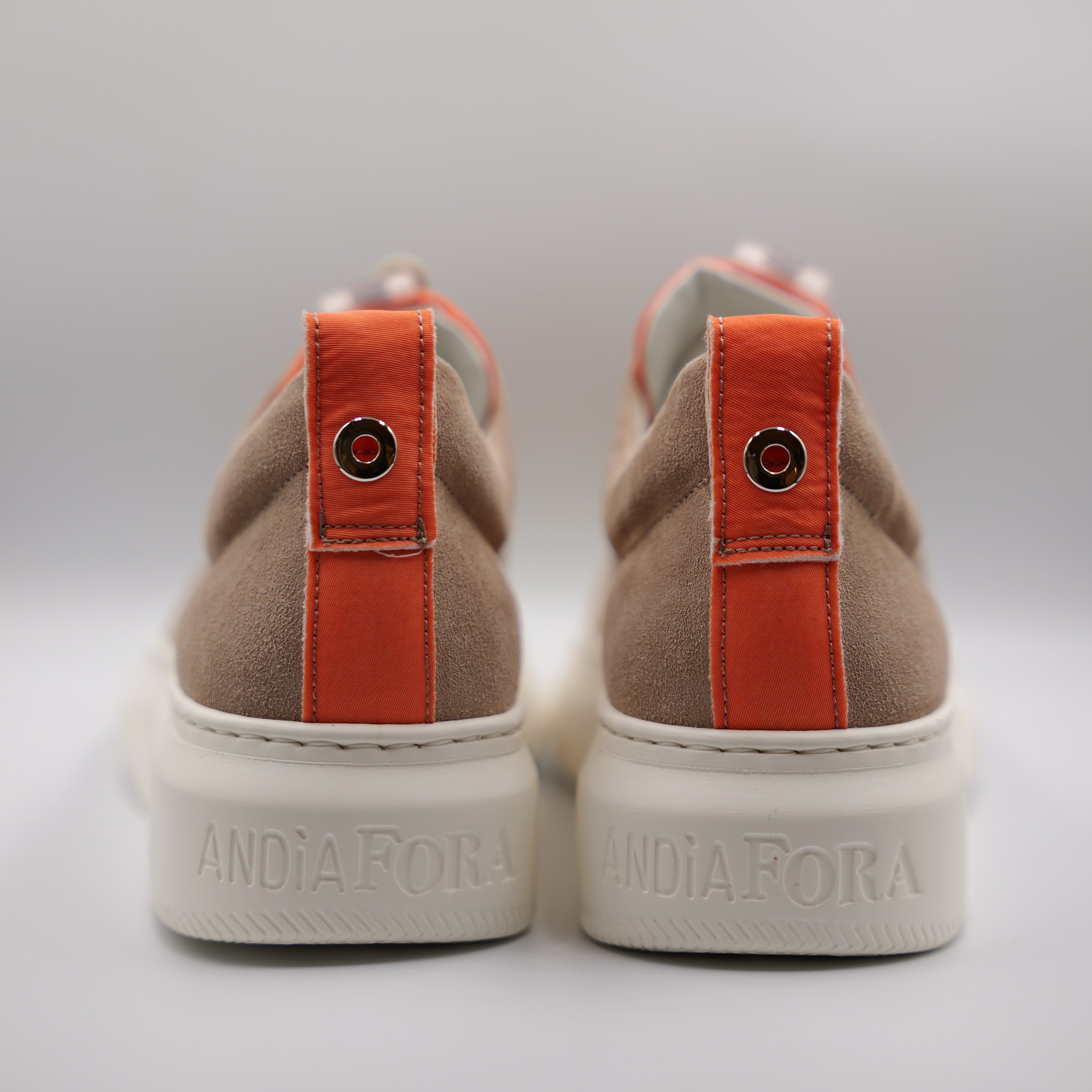 Andiafora - Sneakers in camoscio e pelle