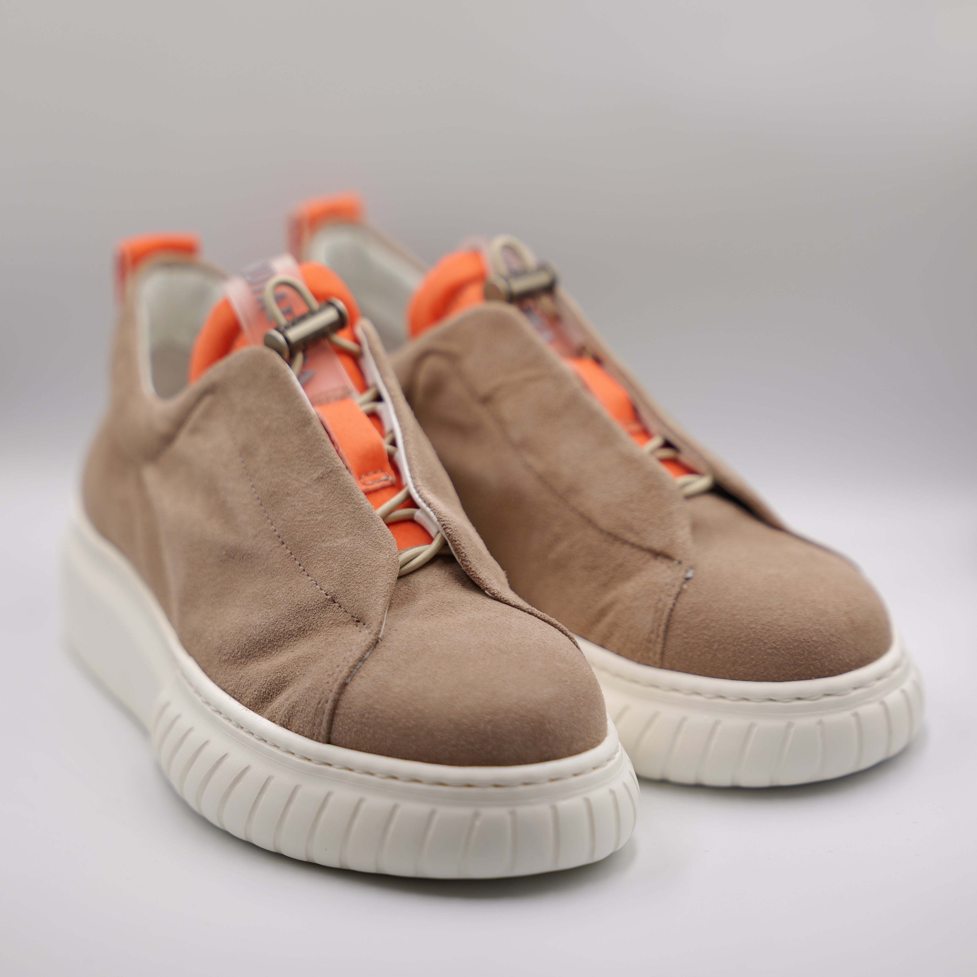Andiafora - Sneakers in camoscio e pelle
