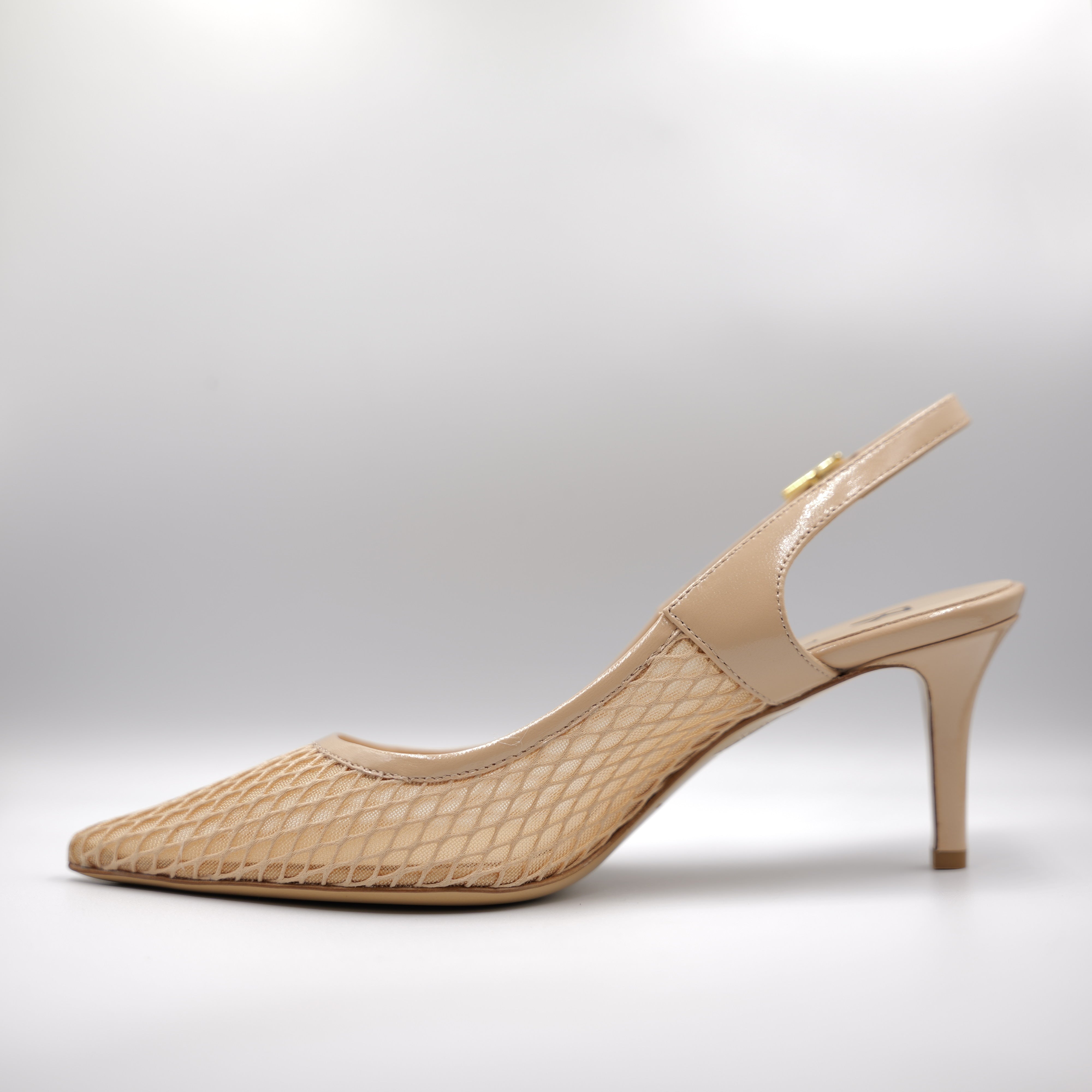 Fabio Rusconi - Slingback in vernice e rete