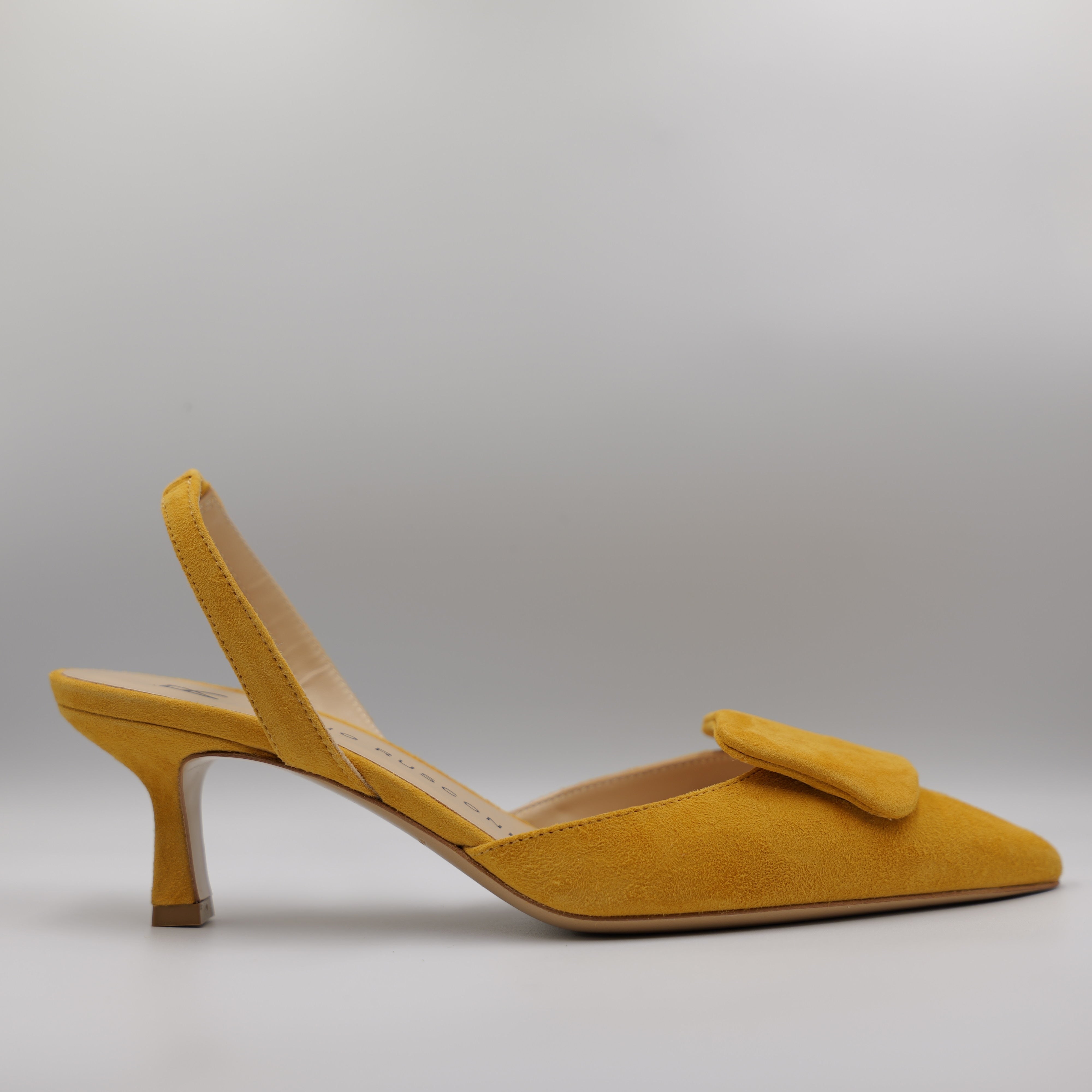 Fabio Rusconi - Slingback in camoscio con elastico