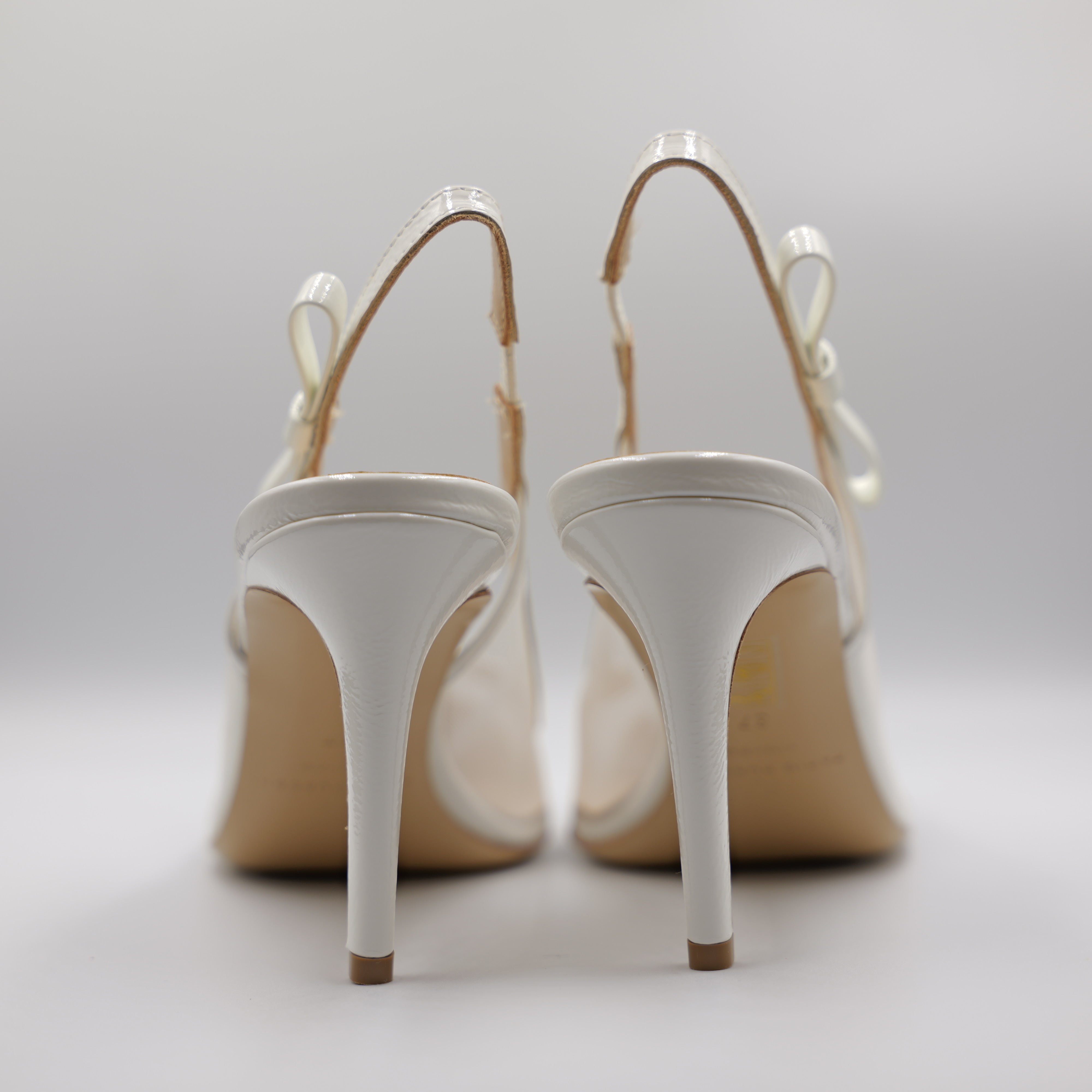 Fabio Rusconi - Slingback in vernice e rete