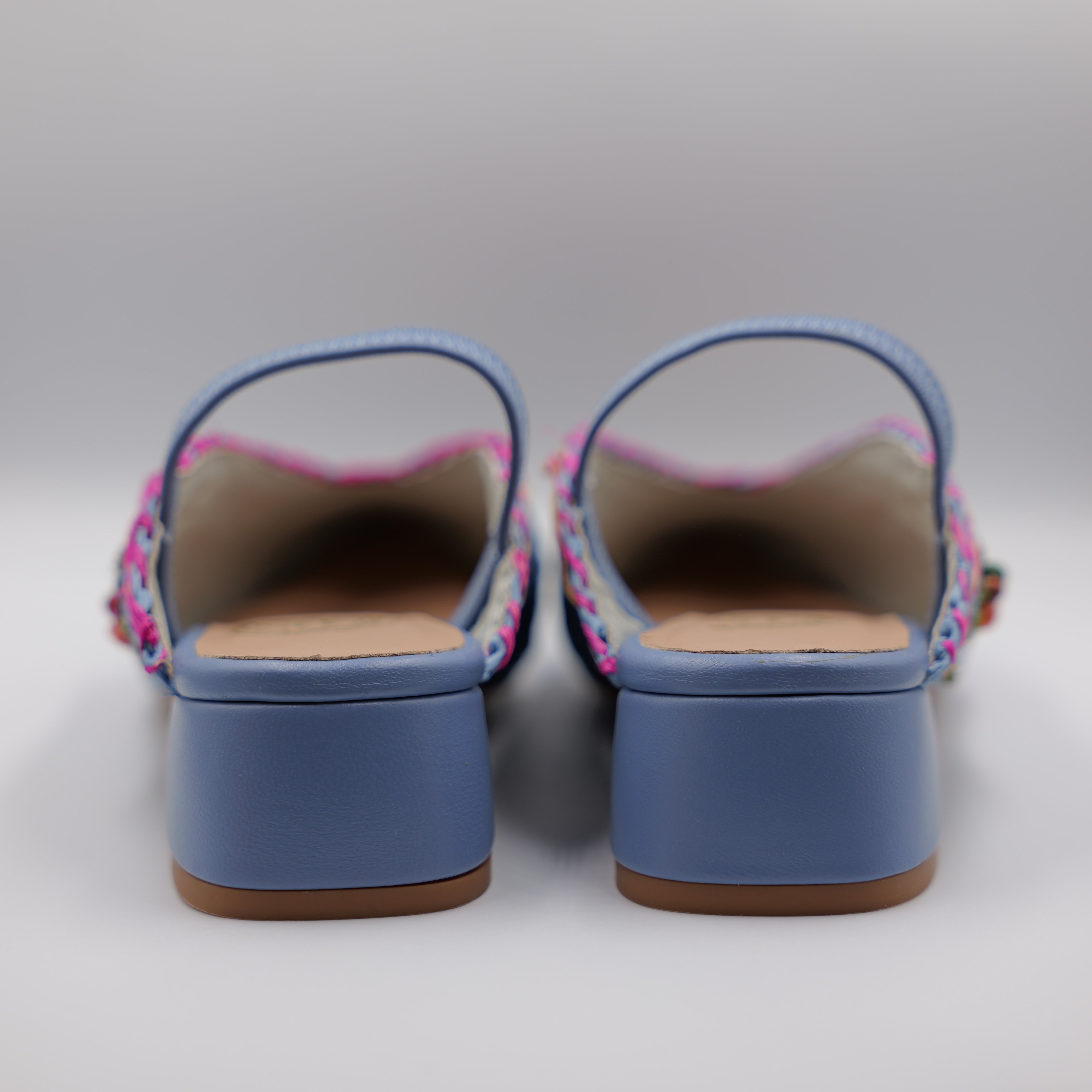Ora - Slingback in rafia con elastico