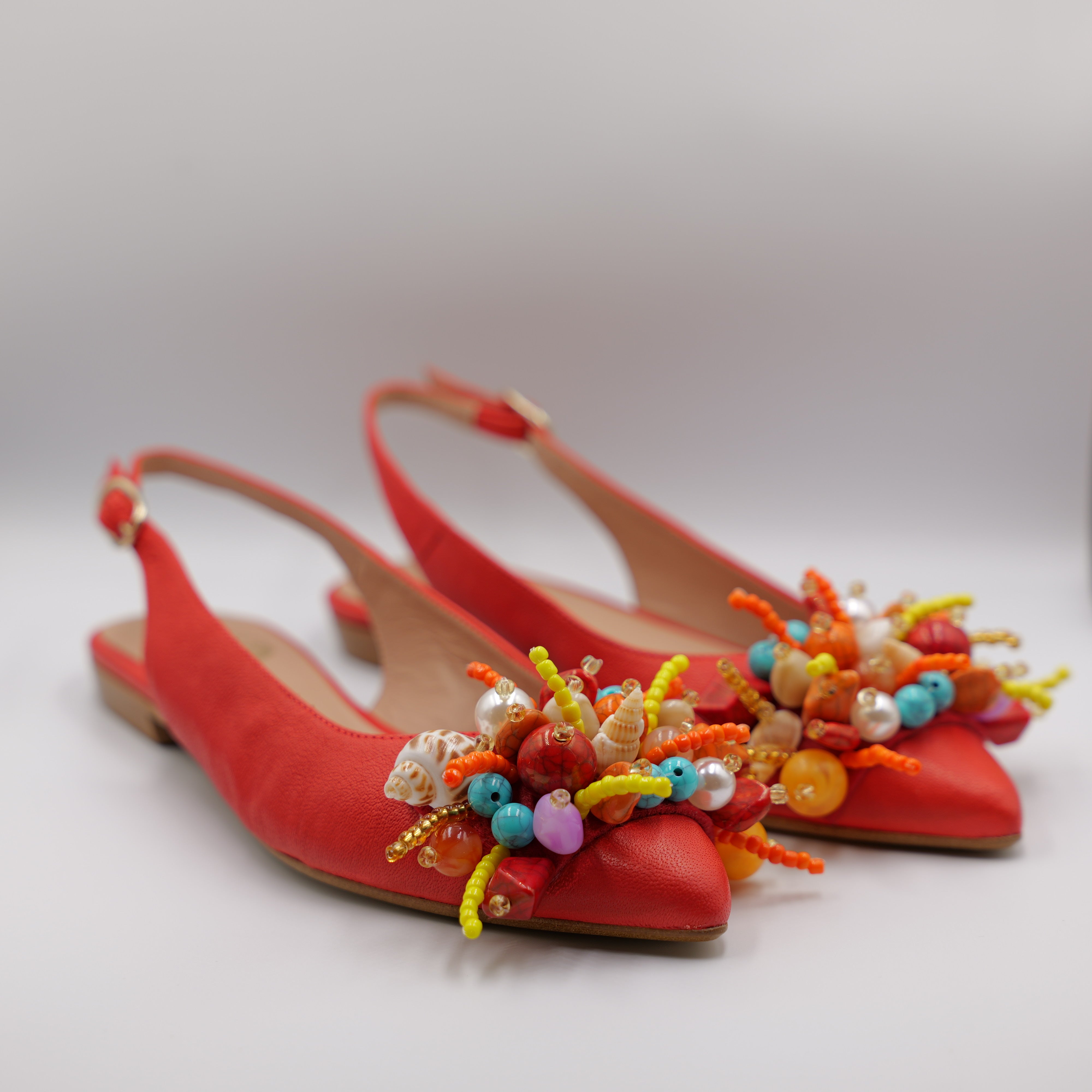 Ora - Slingback in pelle