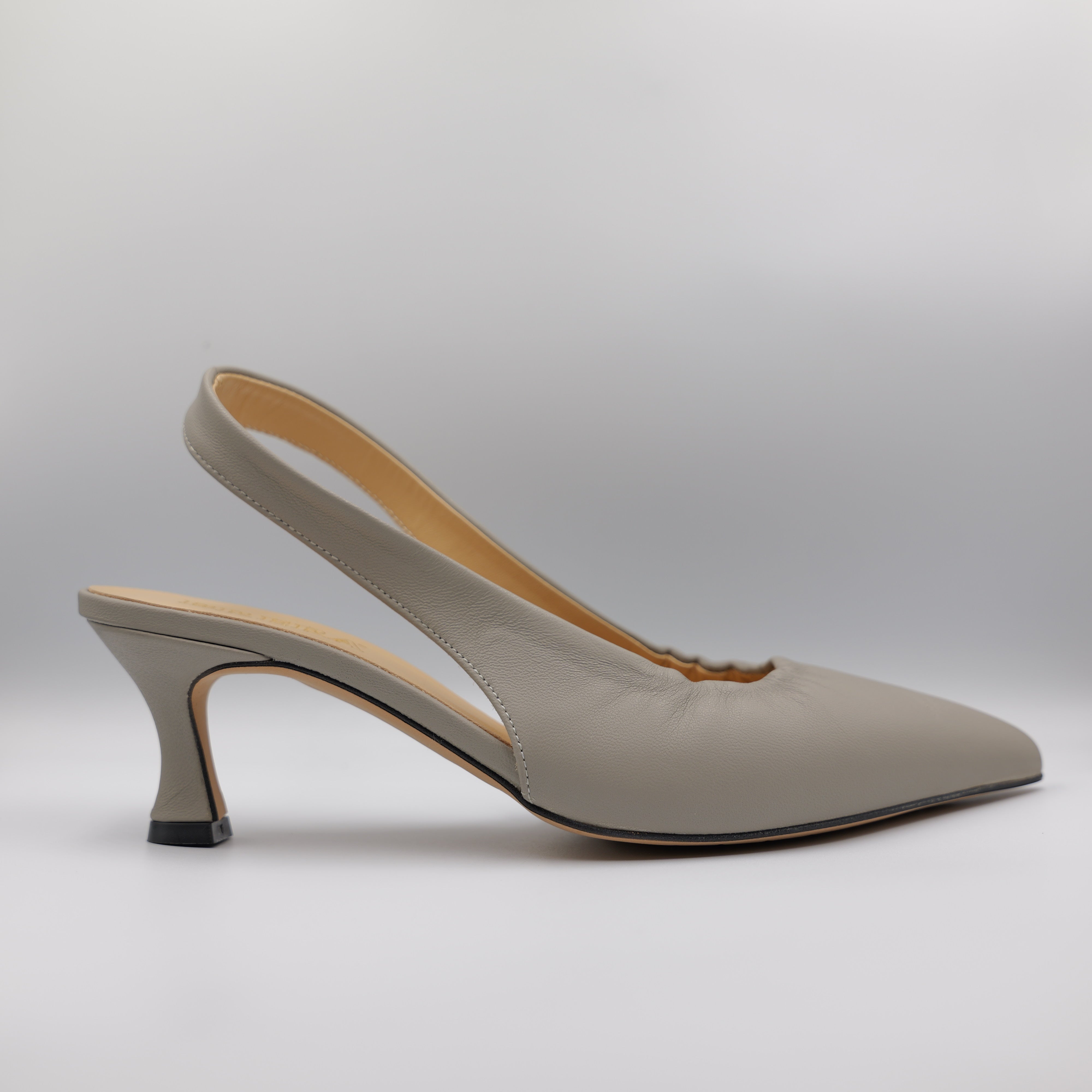 Brera - Slingback in pelle con elastico