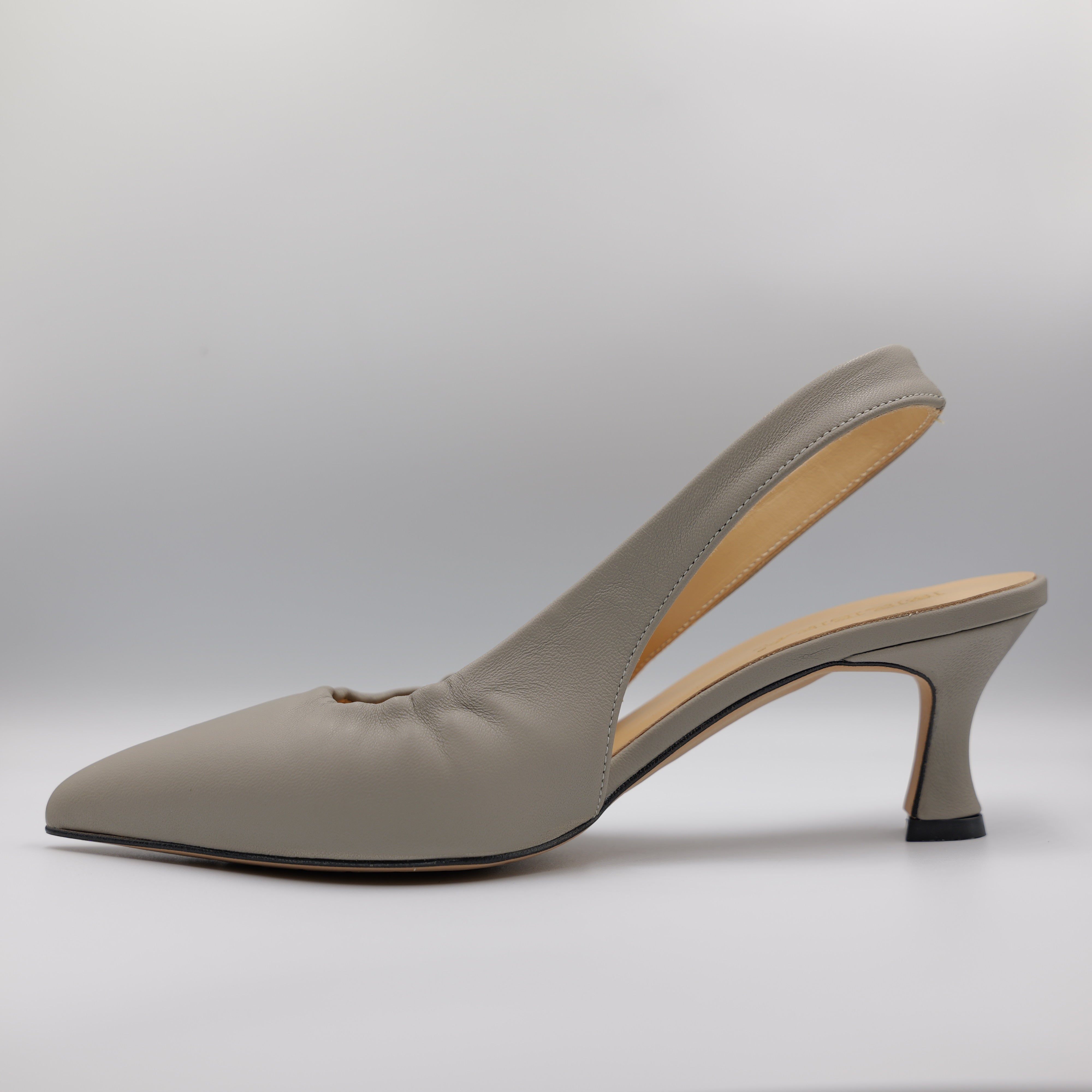 Brera - Slingback in pelle con elastico