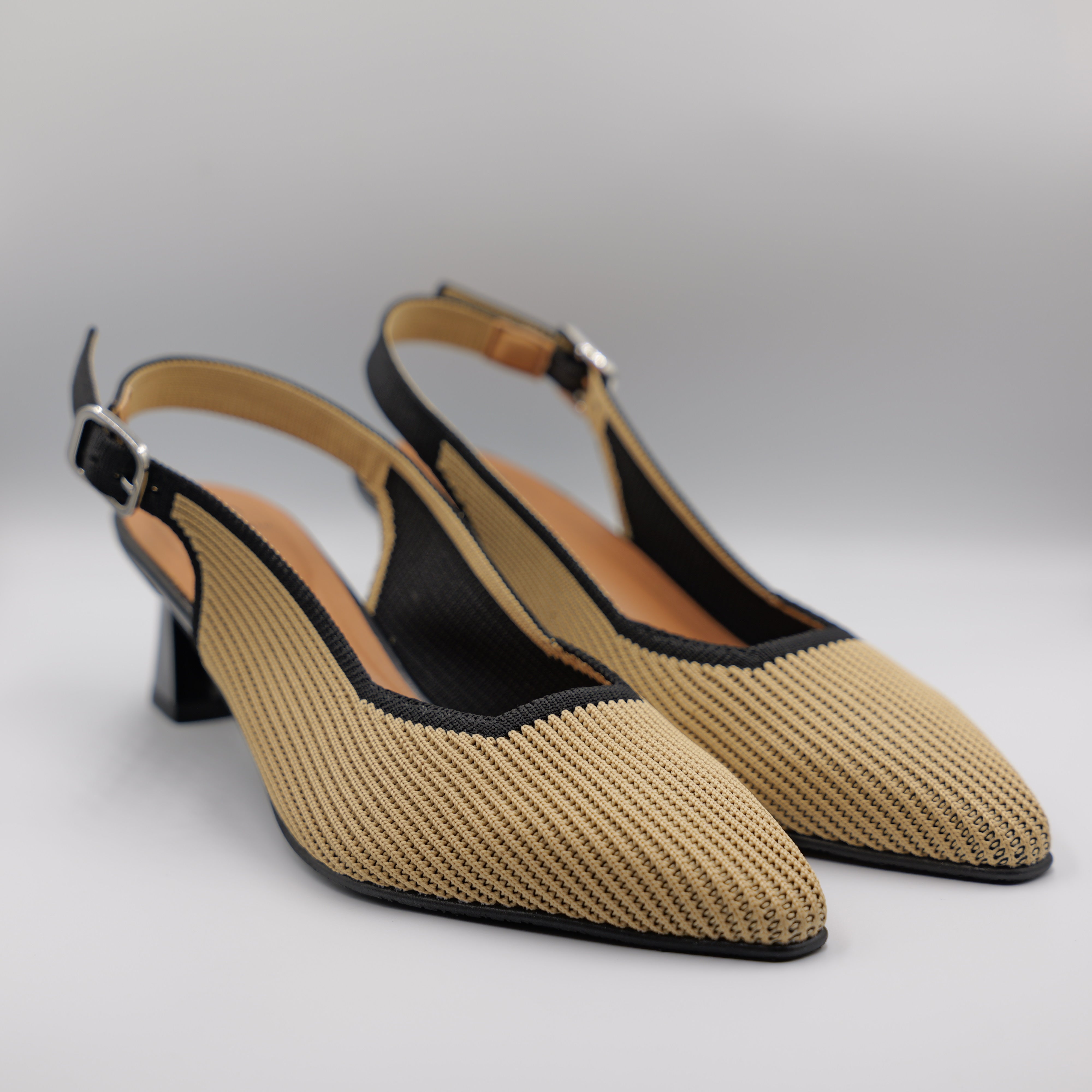 Miss Elastic - Slingback in tessuto