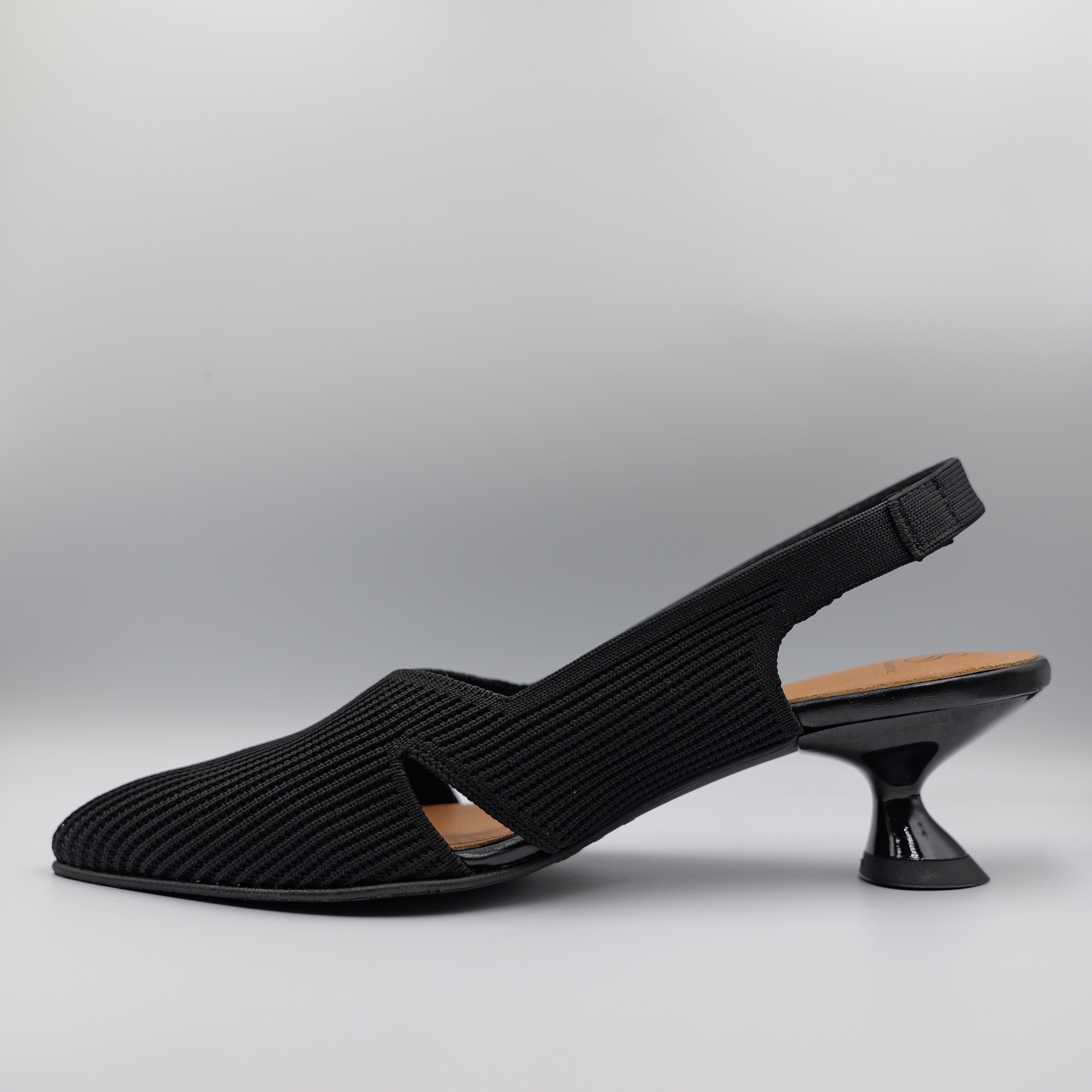 Miss Elastic - Slingback in tessuto con elastico