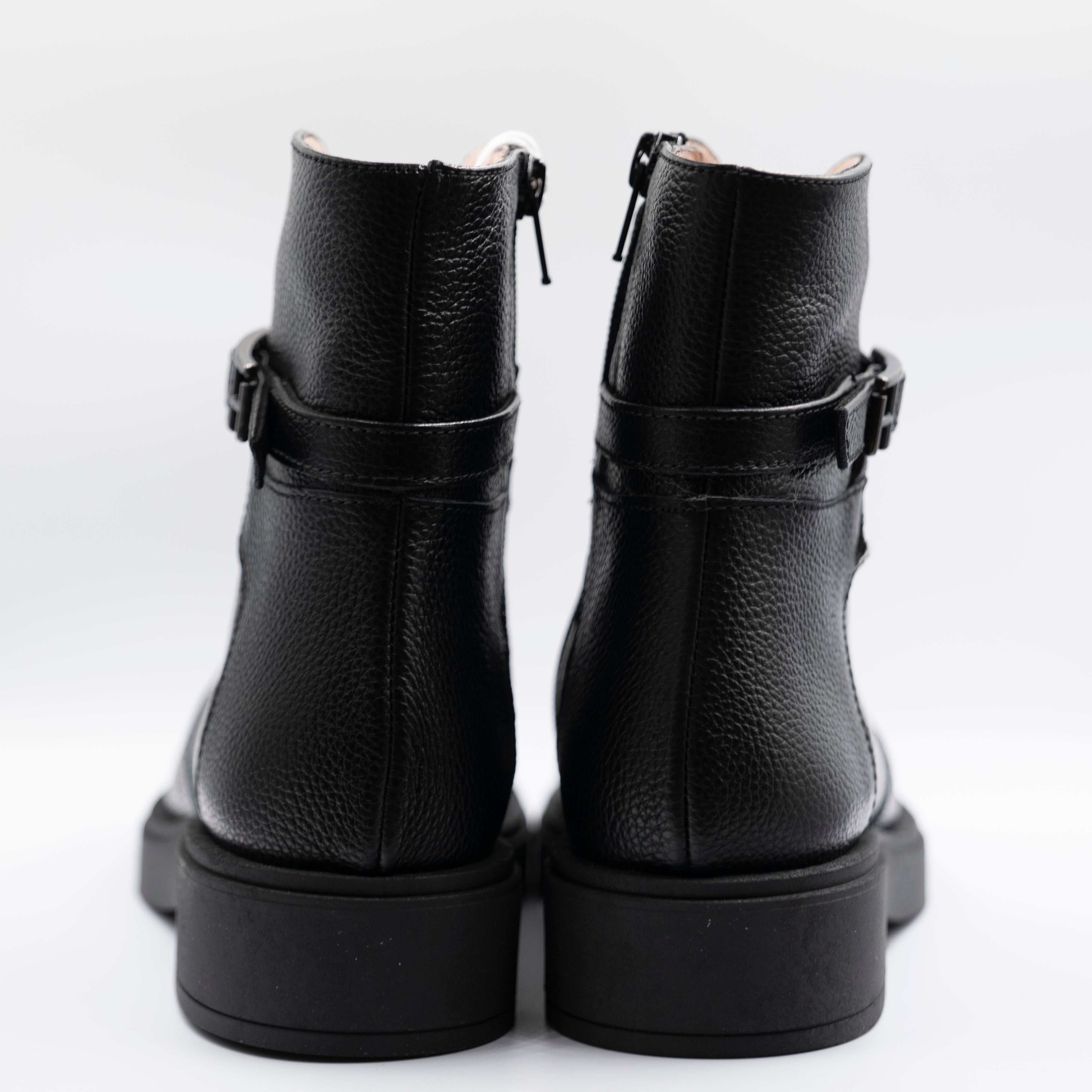 Hispanitas - Stivaletti in pelle martellata con zip