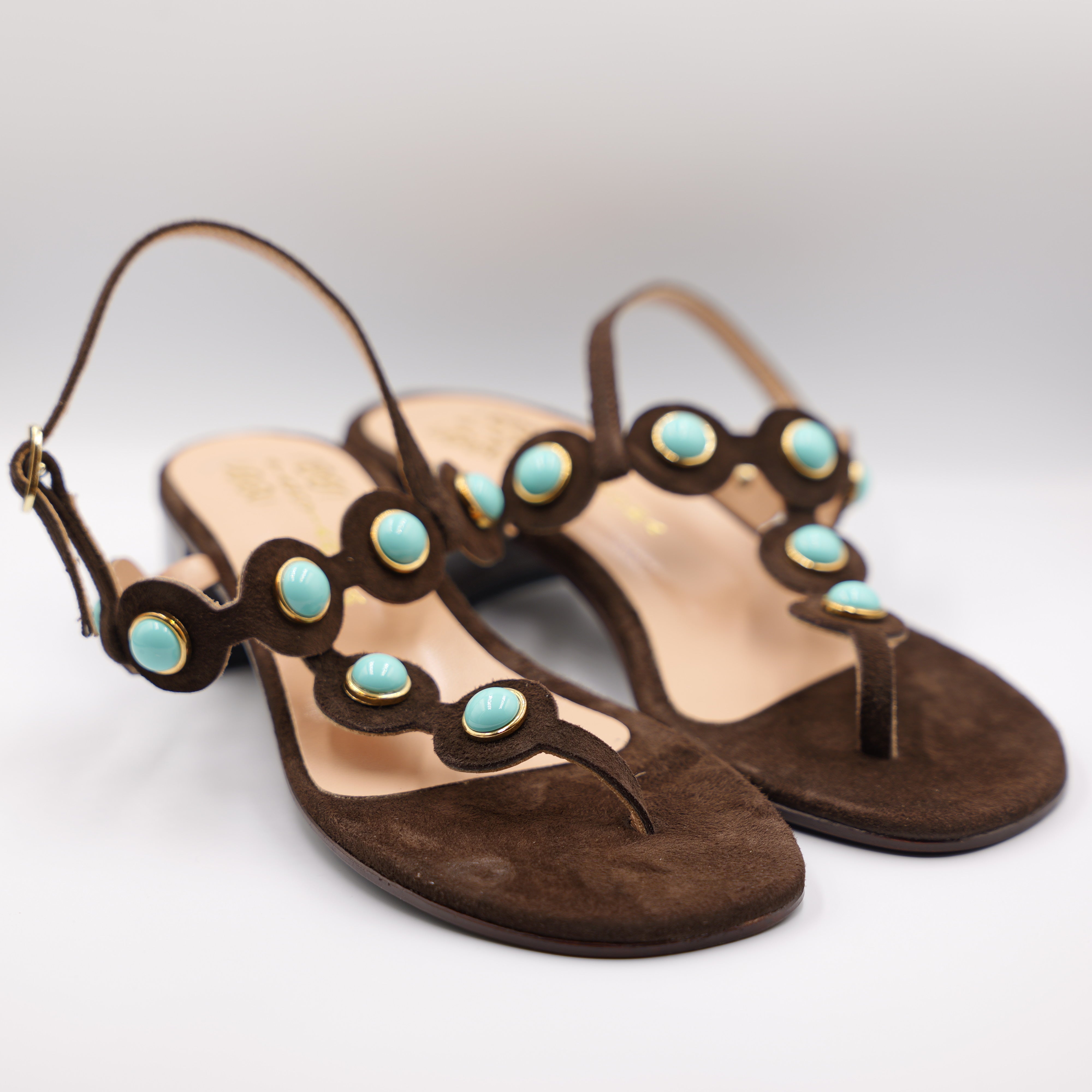 Sianoviaroma - Infradito con cinturino e pietre