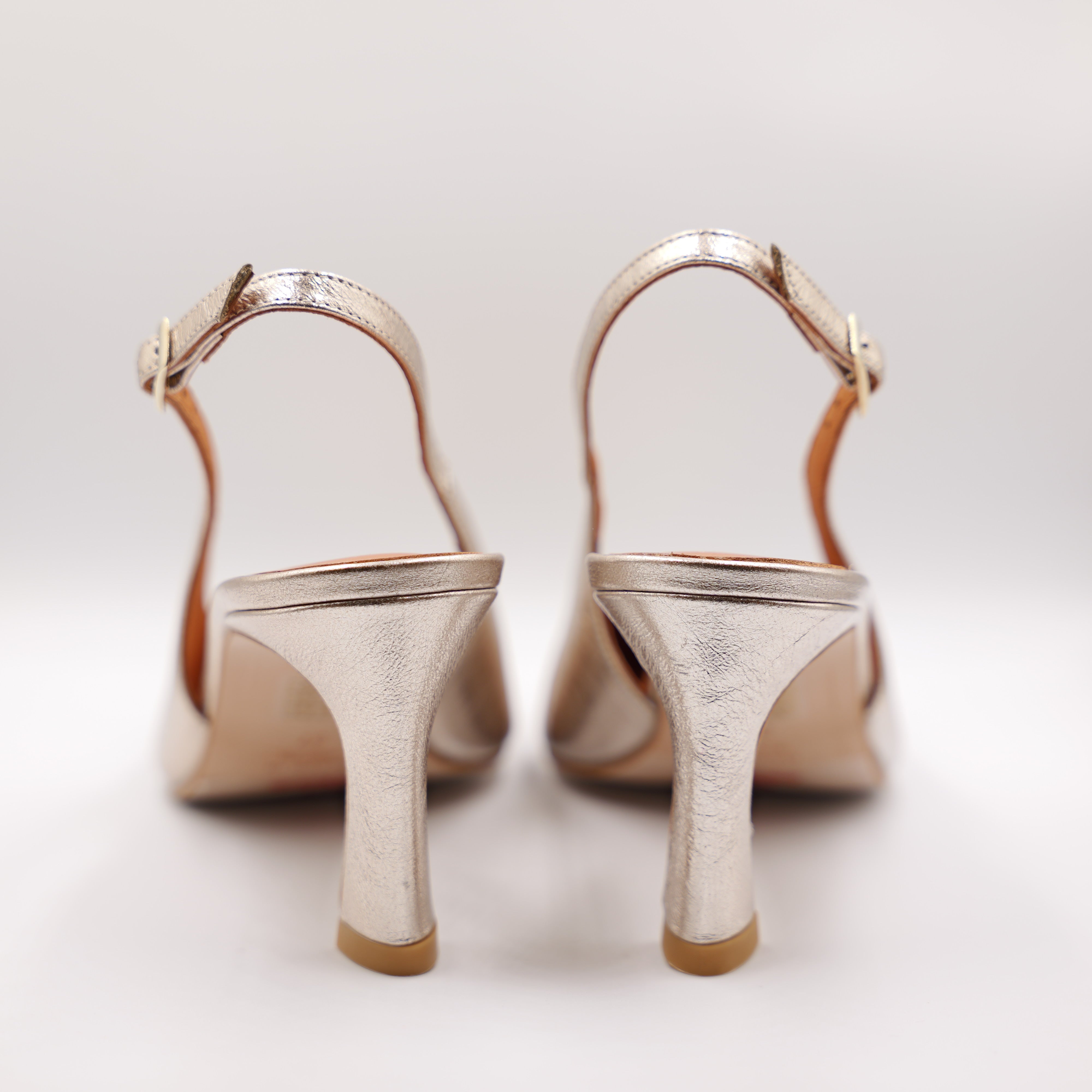 Angel Alarcon - Slingback in pelle con cinturino