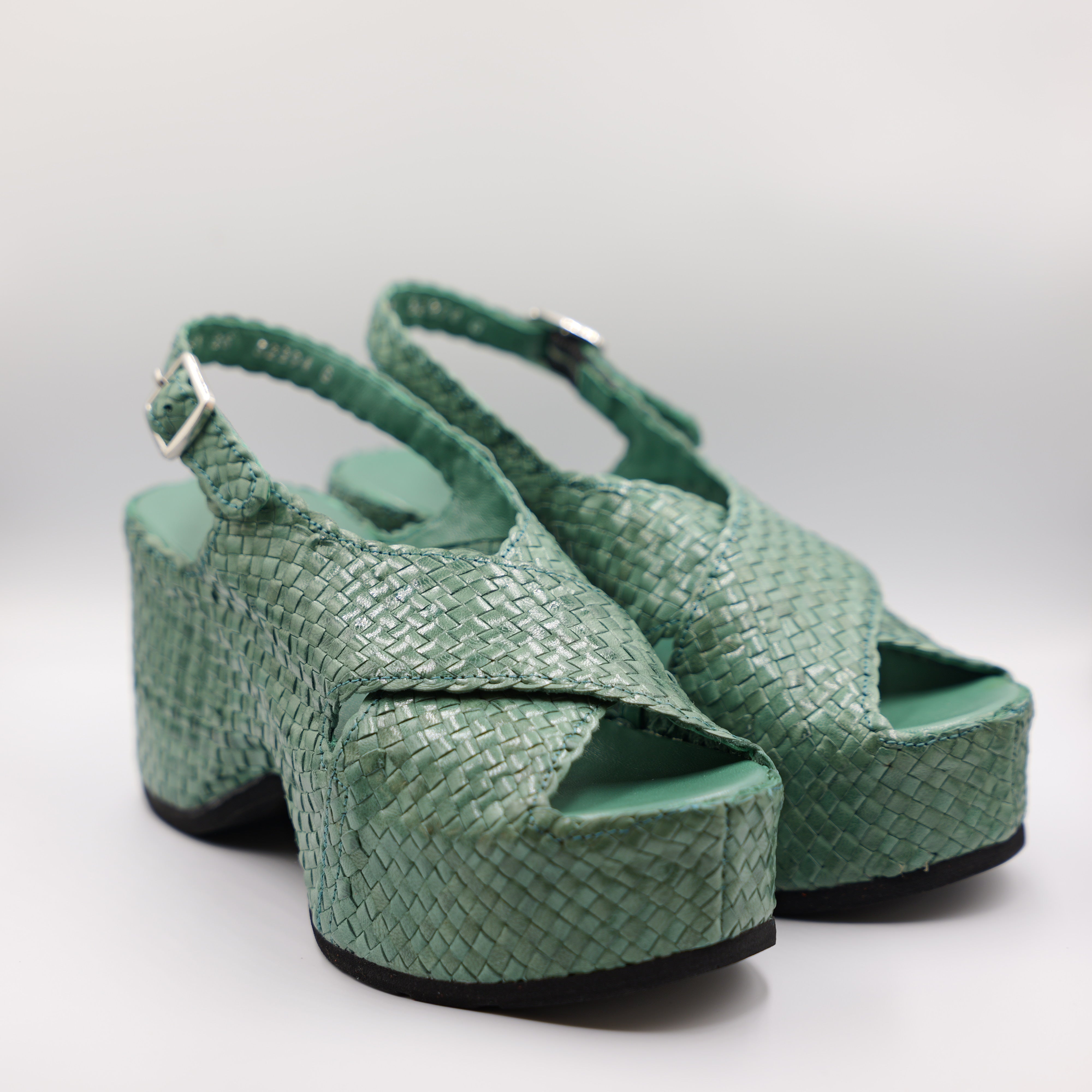 Pons Quintana - Sandalo in pelle intrecciata