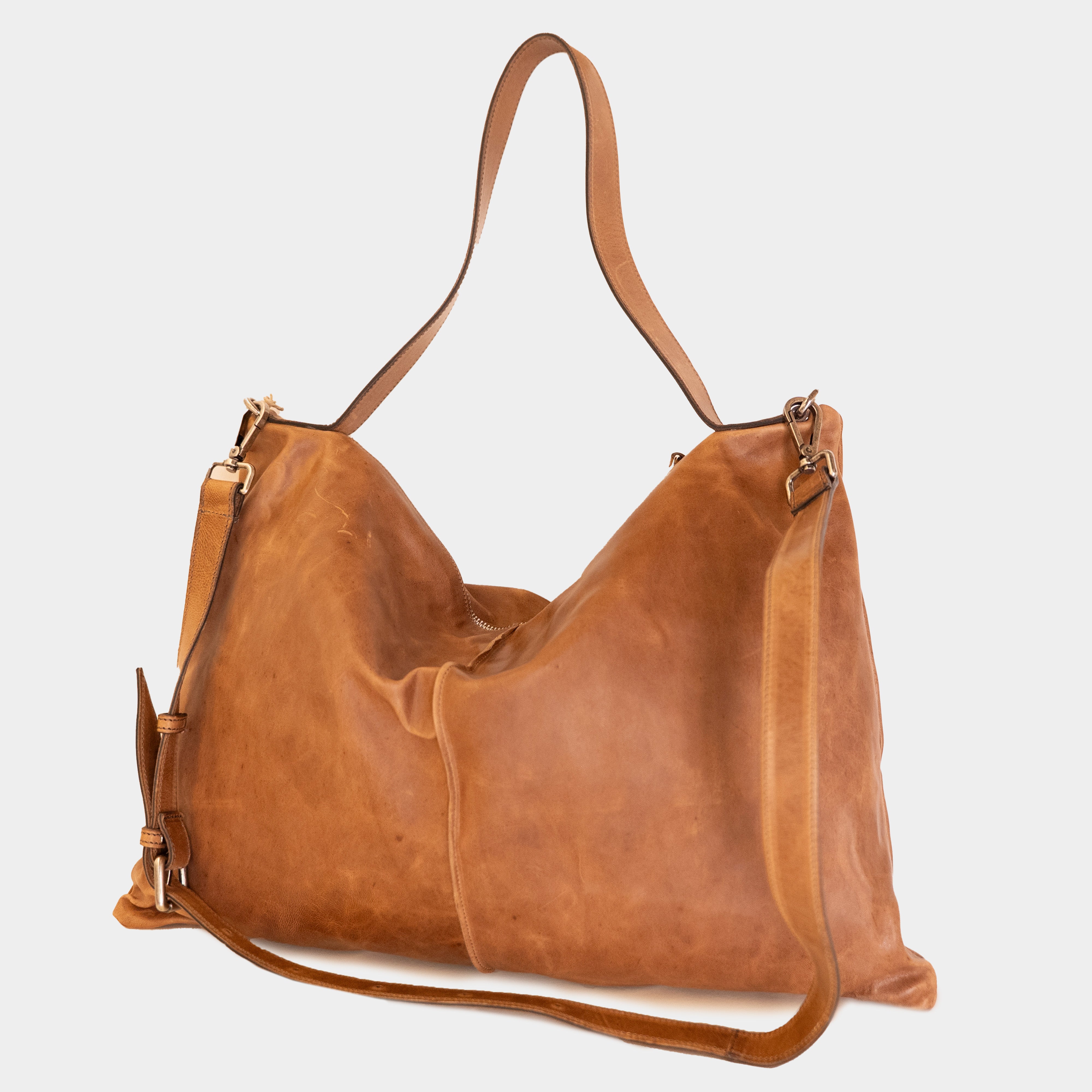 Soho Bags - Borsa in pelle con manico e tracolla