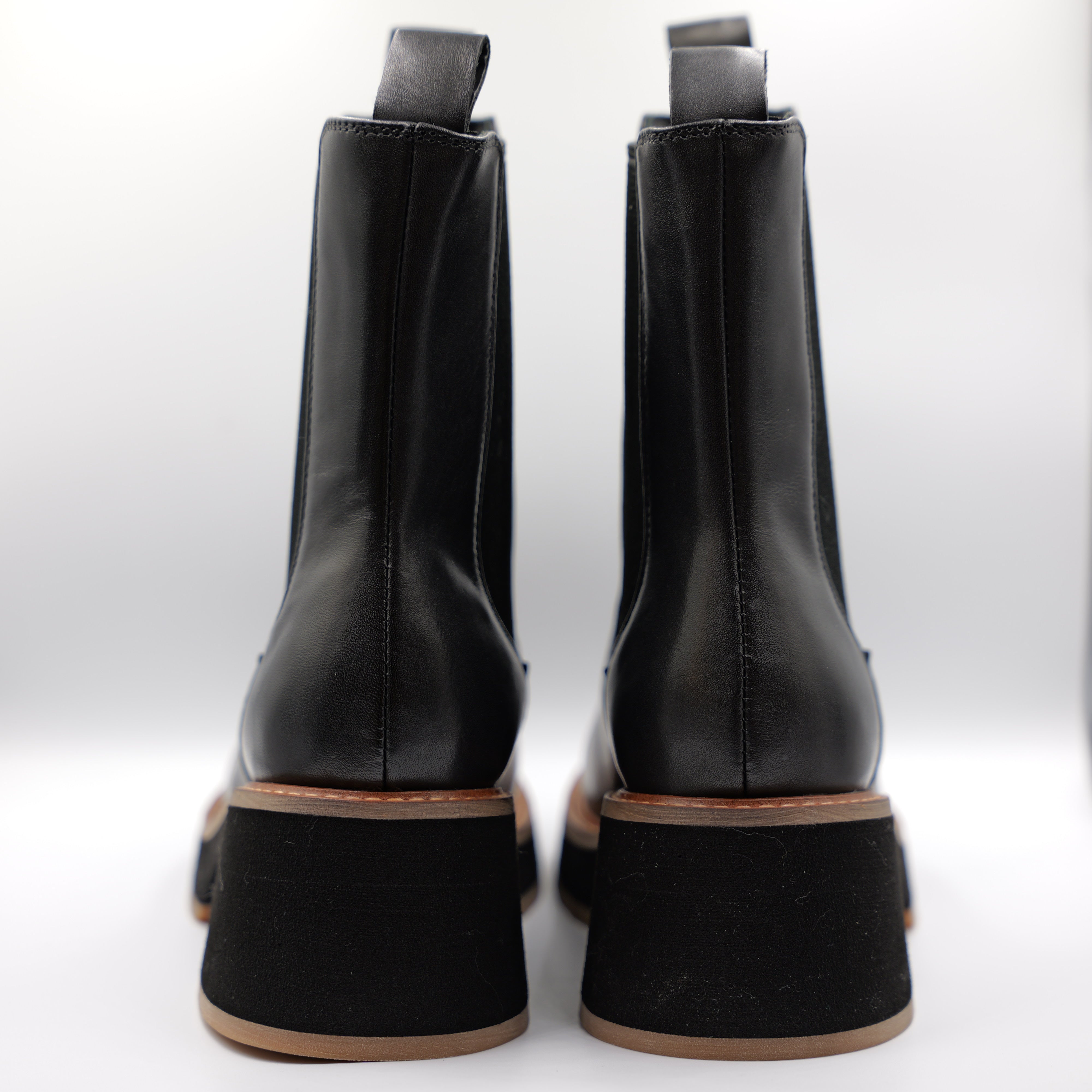 Miss Olivia - Stivaletti in pelle con elastici