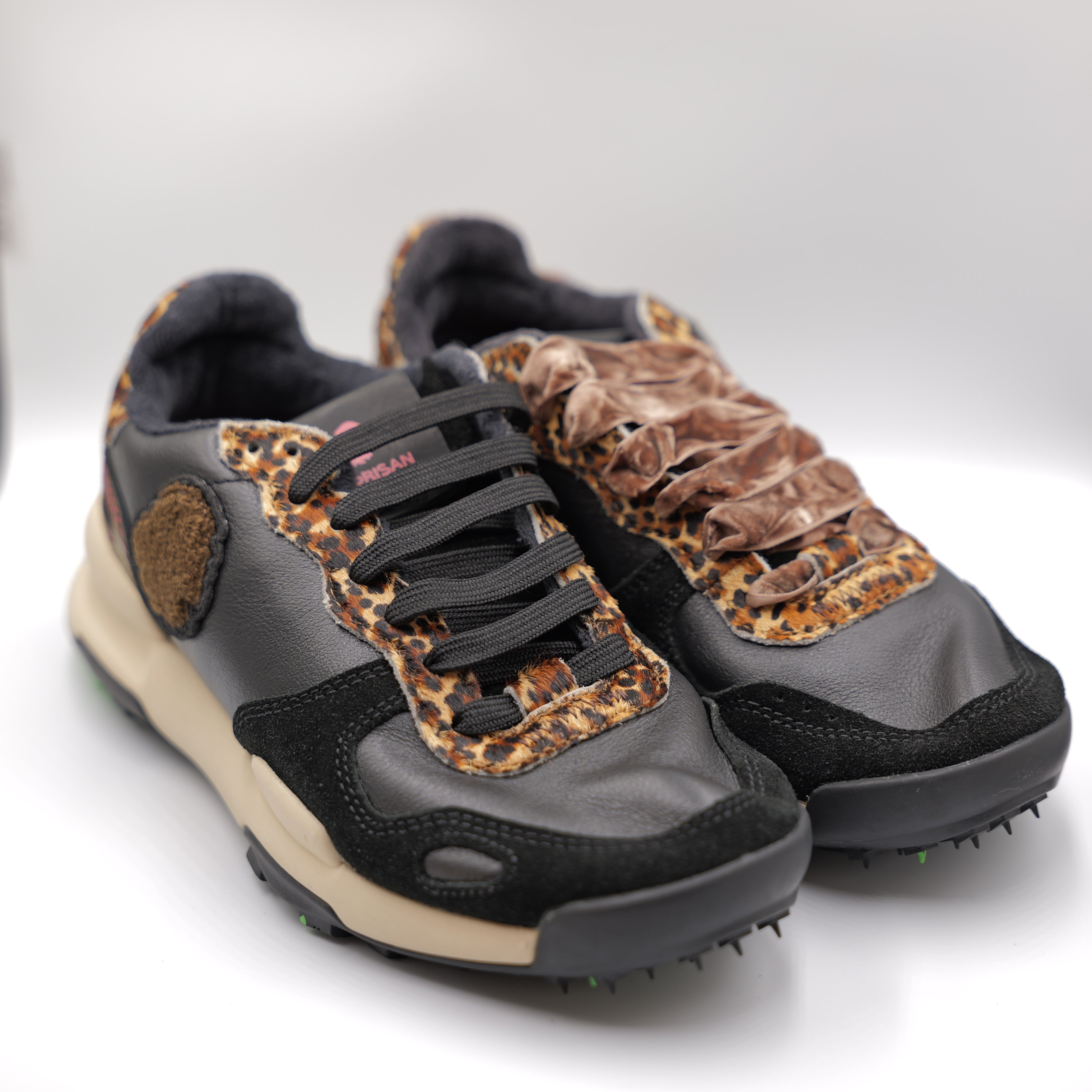 Satorisan - Sneakers in pelle e camoscio