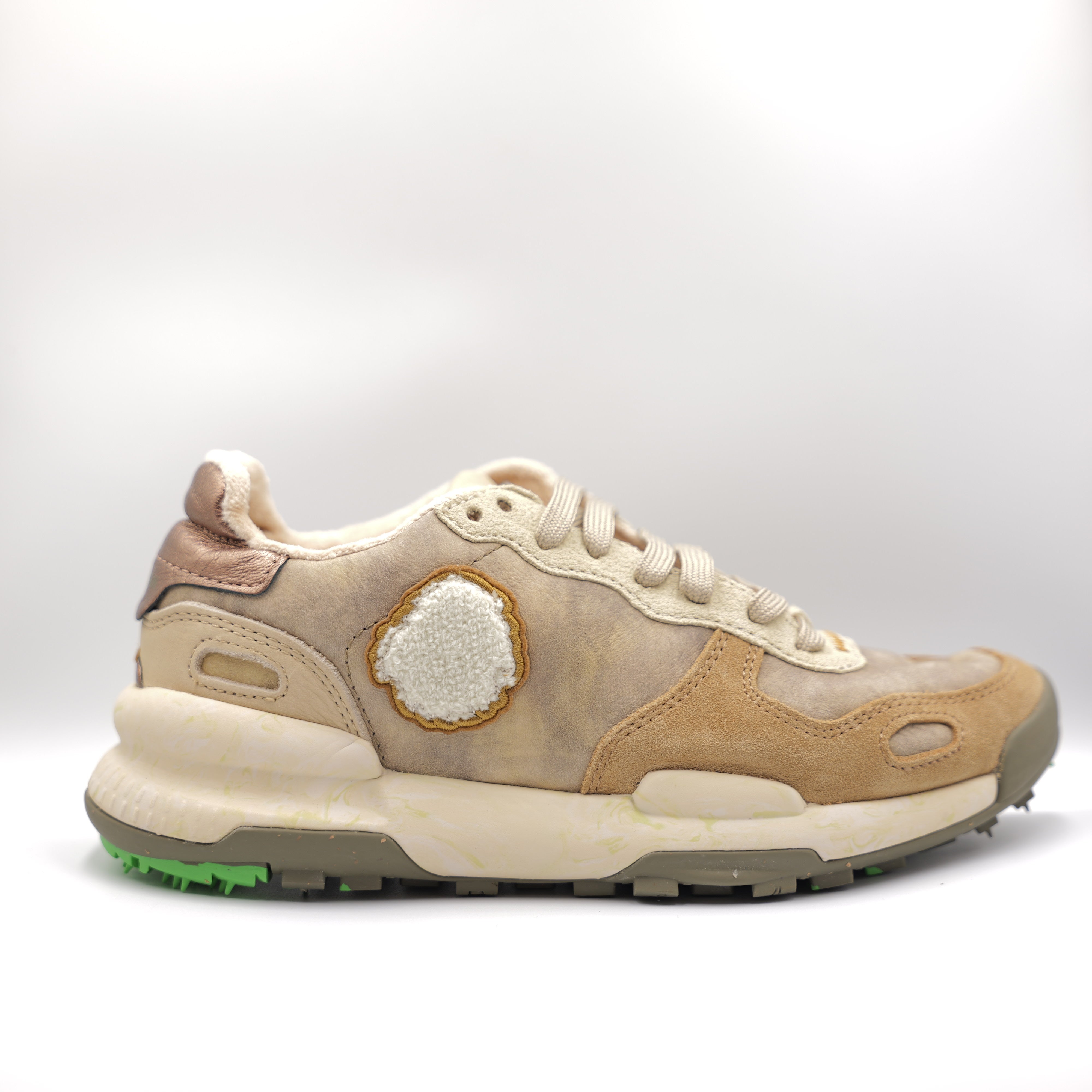 Satorisan - Sneakers in pelle e camoscio