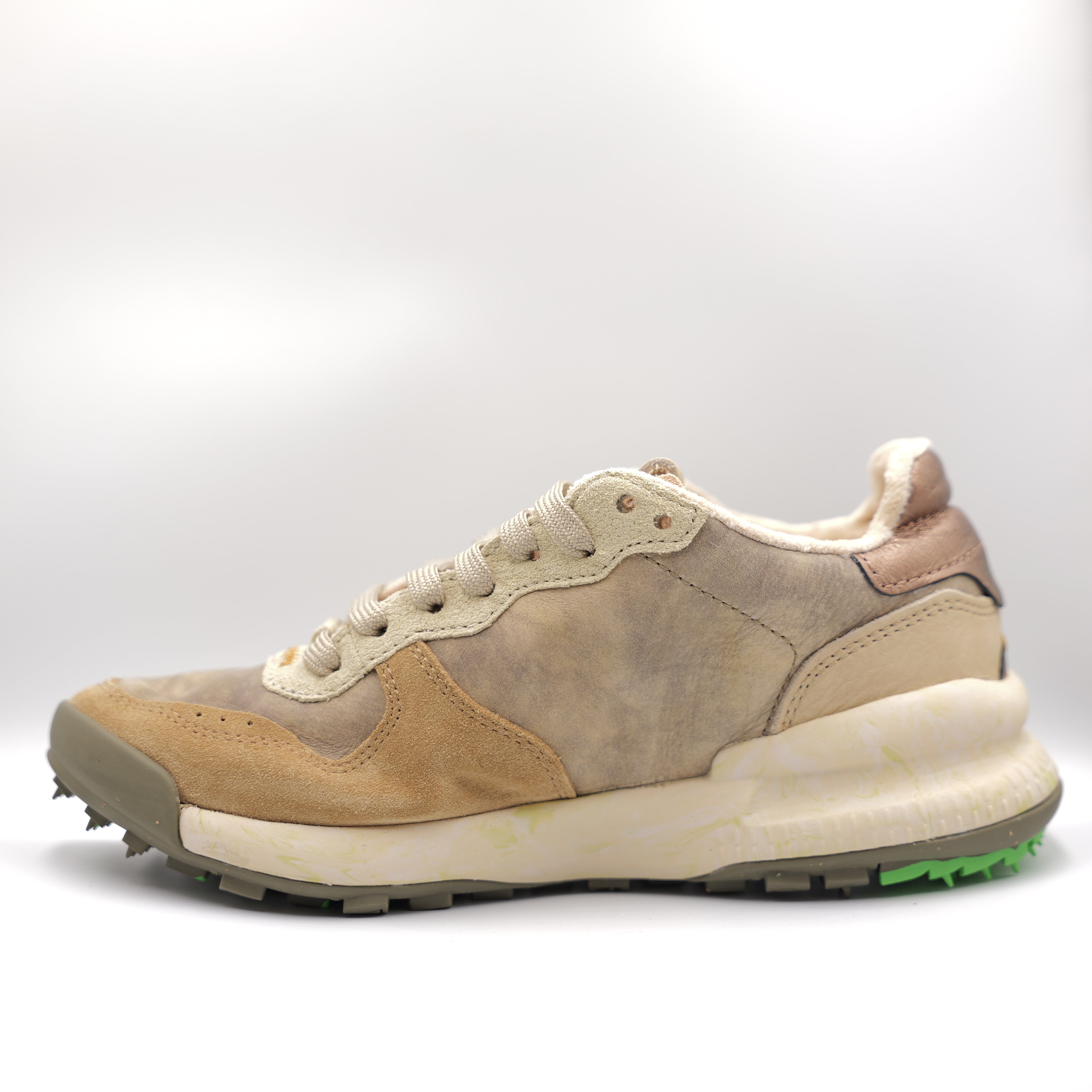 Satorisan - Sneakers in pelle e camoscio