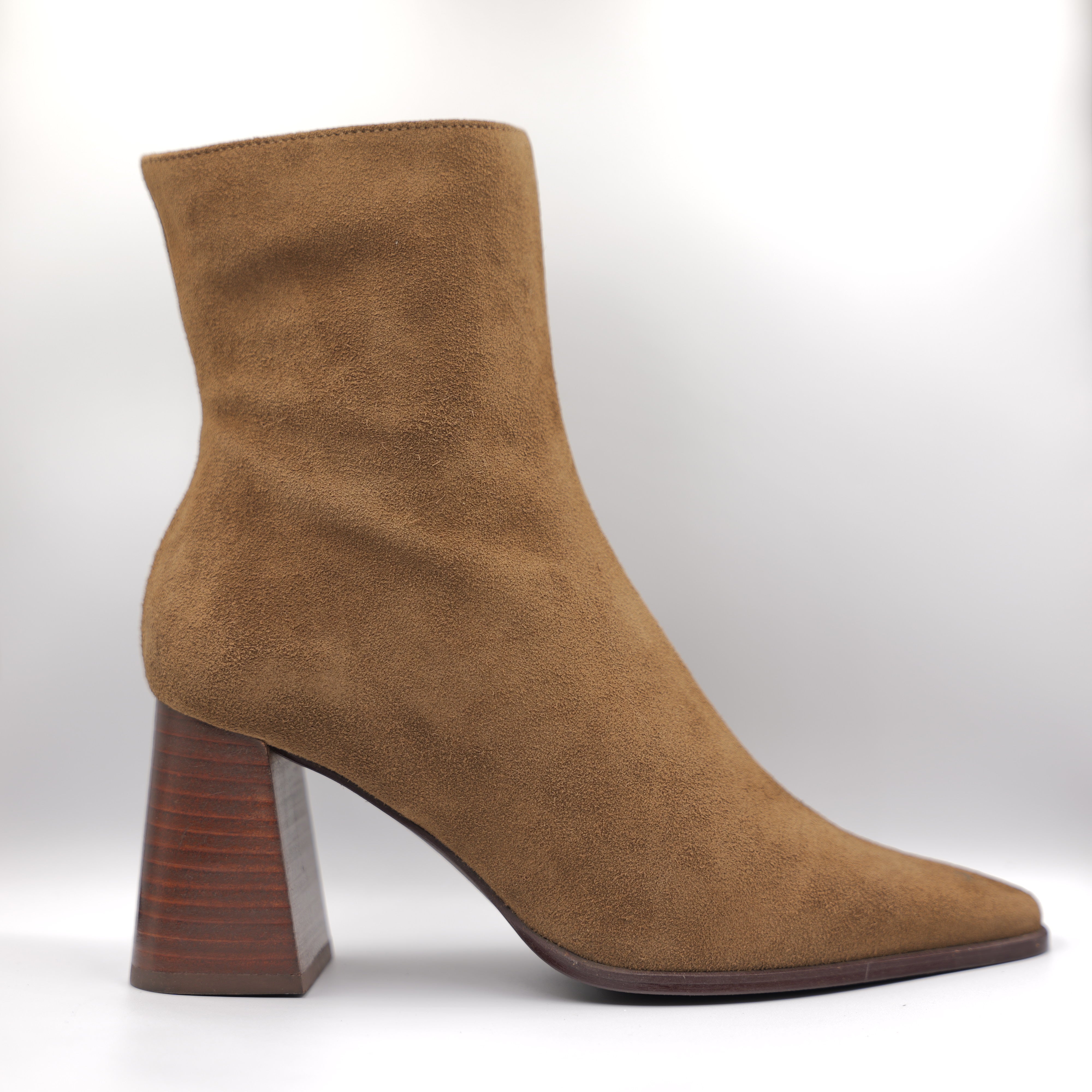 Angel Alarcon - Tronchetti in camoscio con zip