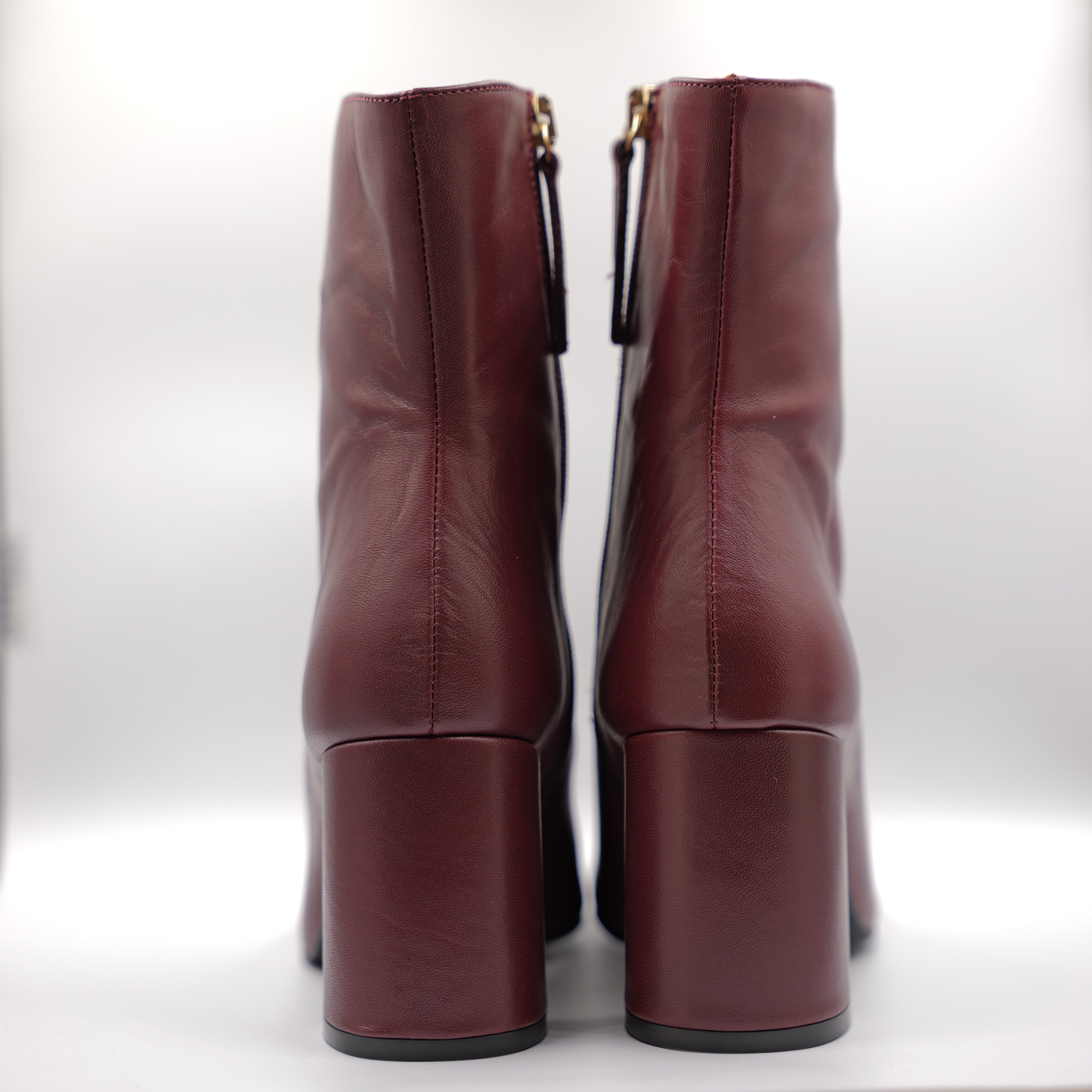 Angel Alarcon - Tronchetti in pelle con zip