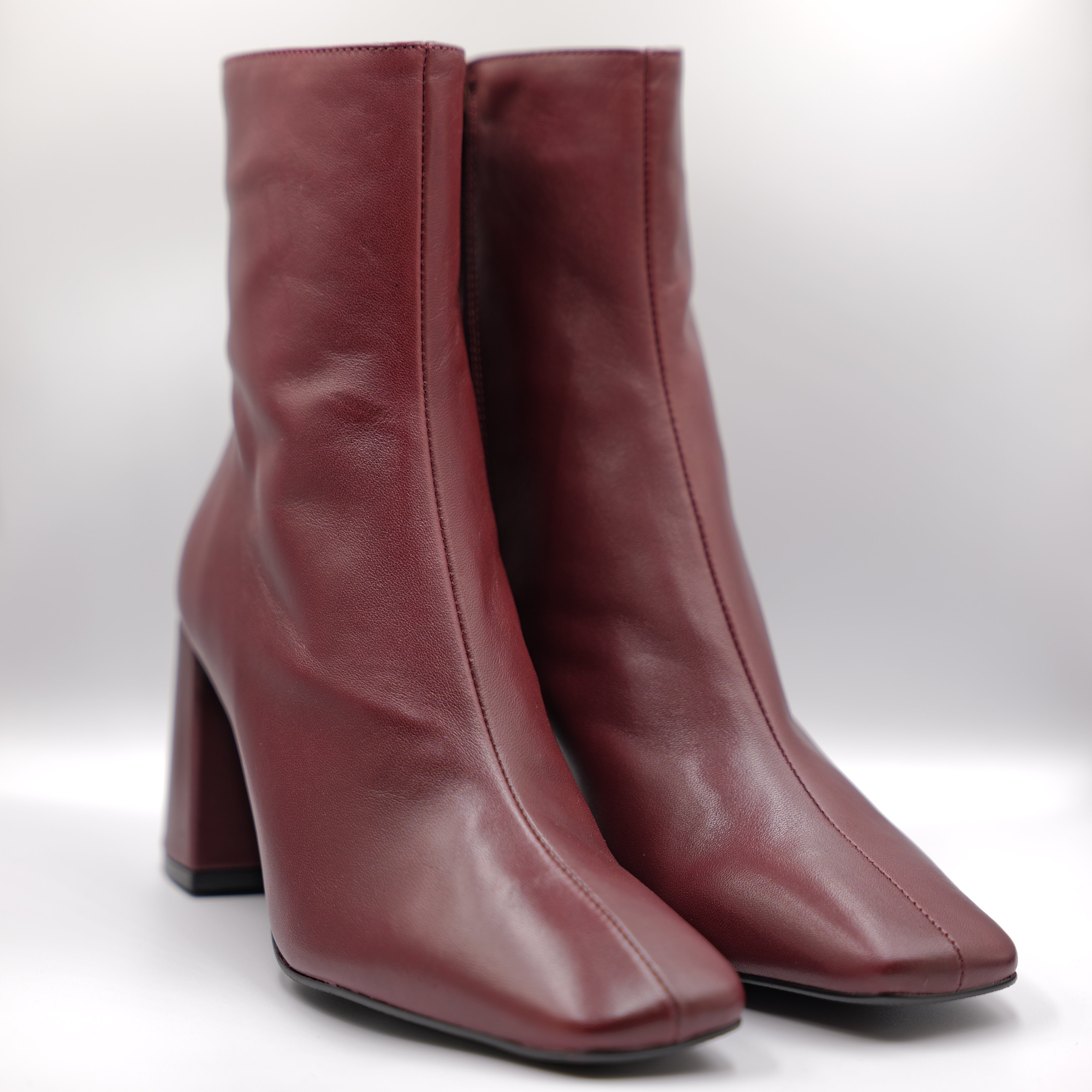 Angel Alarcon - Tronchetti in pelle con zip