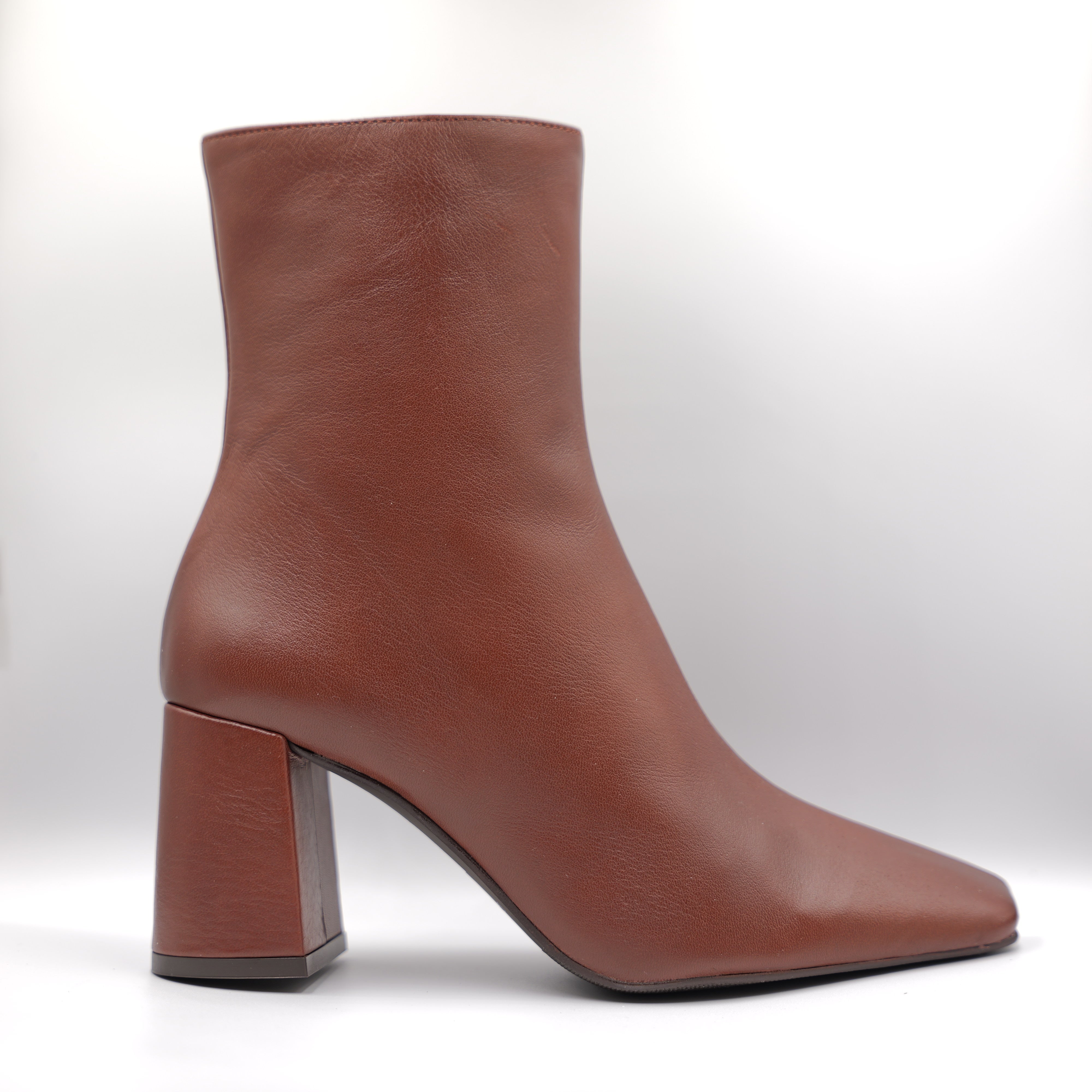 Angel Alarcon - Tronchetti in pelle con zip