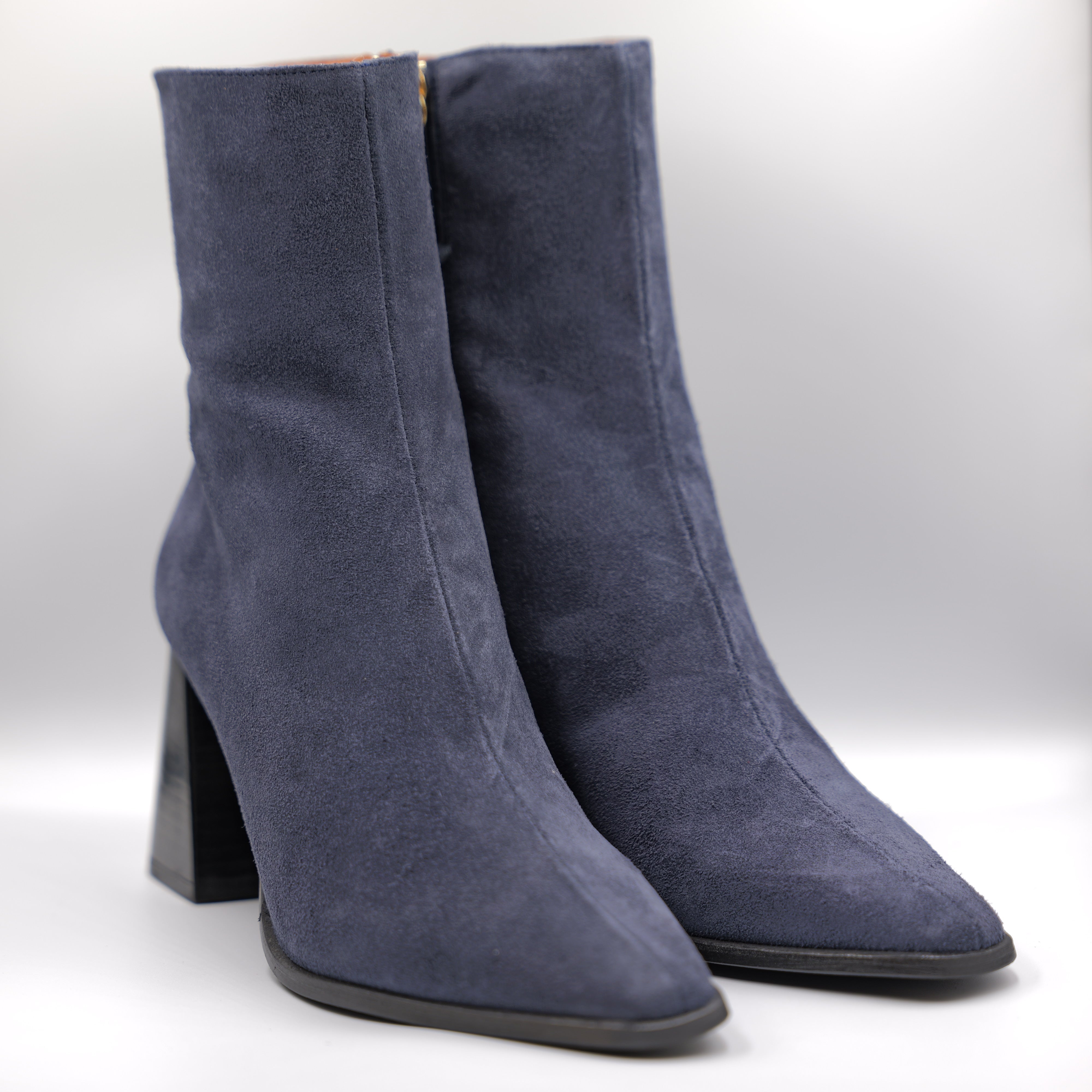 Angel Alarcon - Tronchetti in camoscio con zip