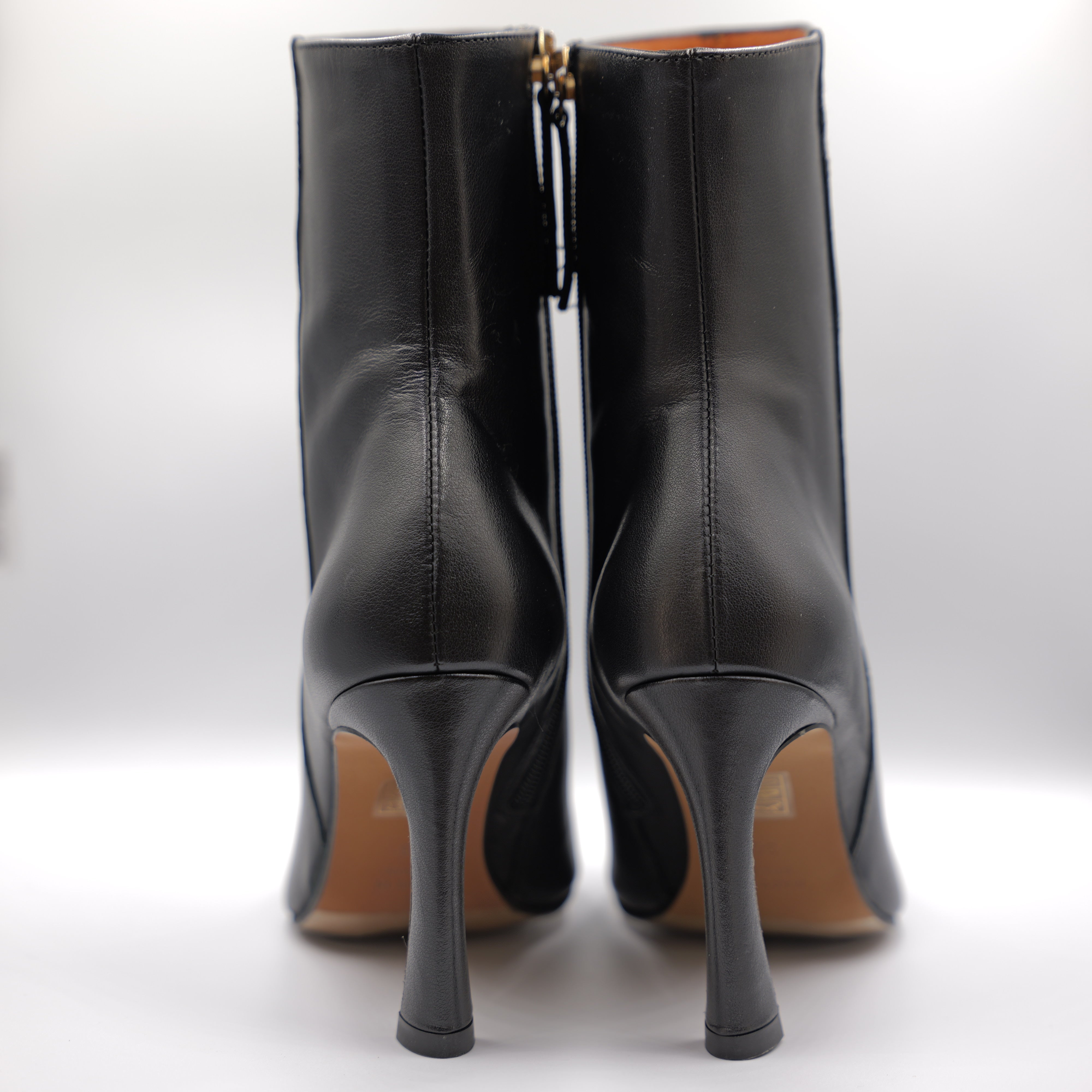 Angel Alarcon - Tronchetti in pelle con zip