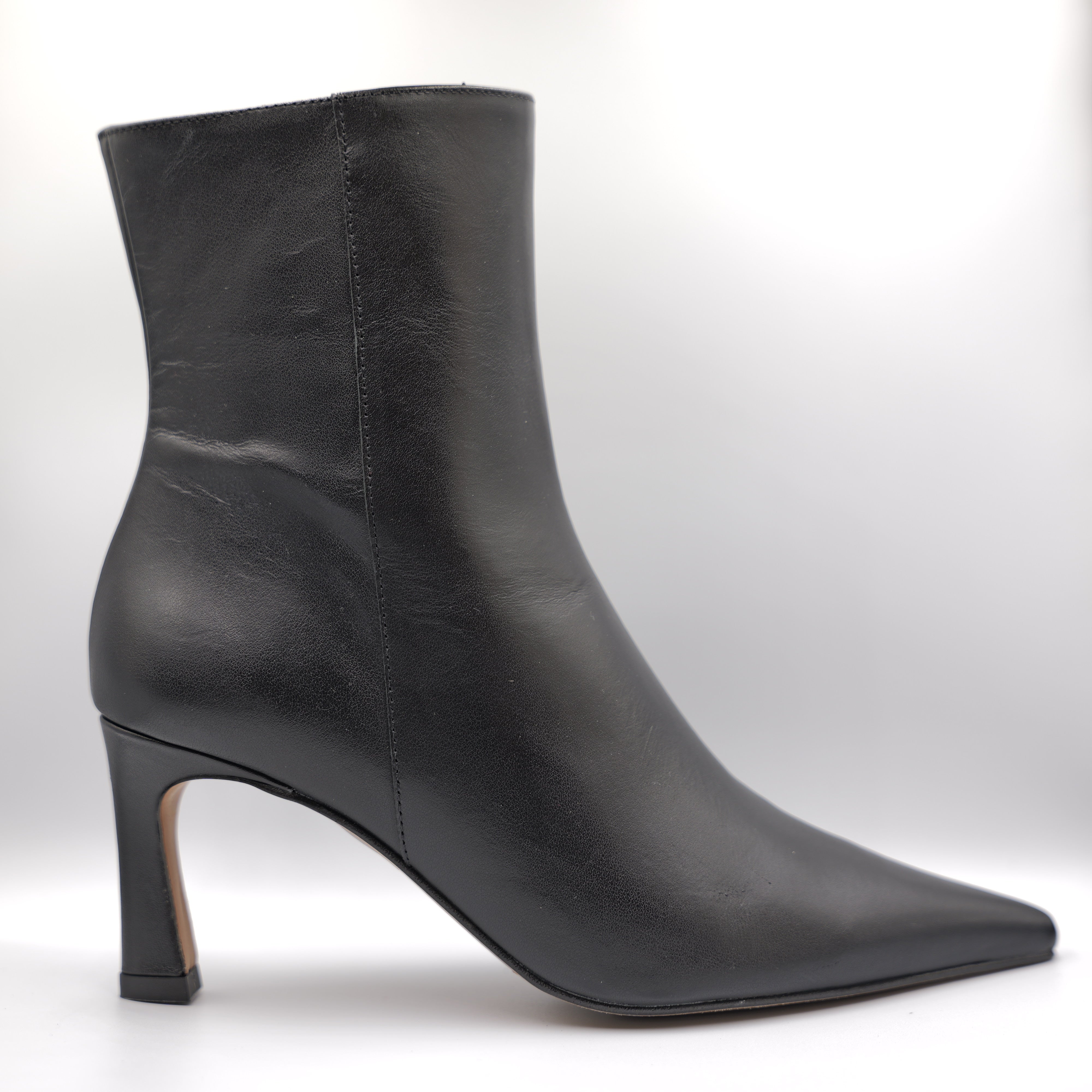 Angel Alarcon - Tronchetti in pelle con zip