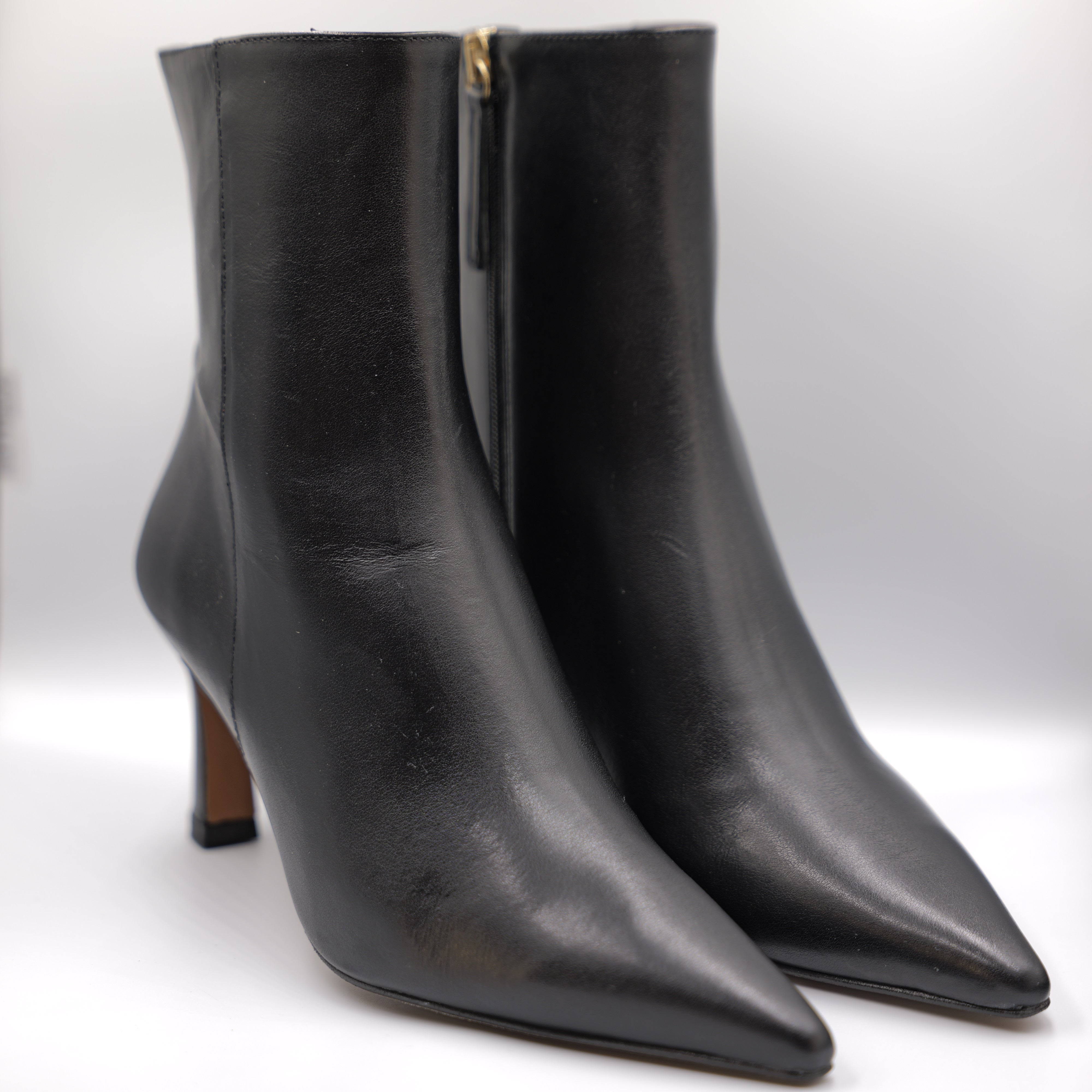 Angel Alarcon - Tronchetti in pelle con zip