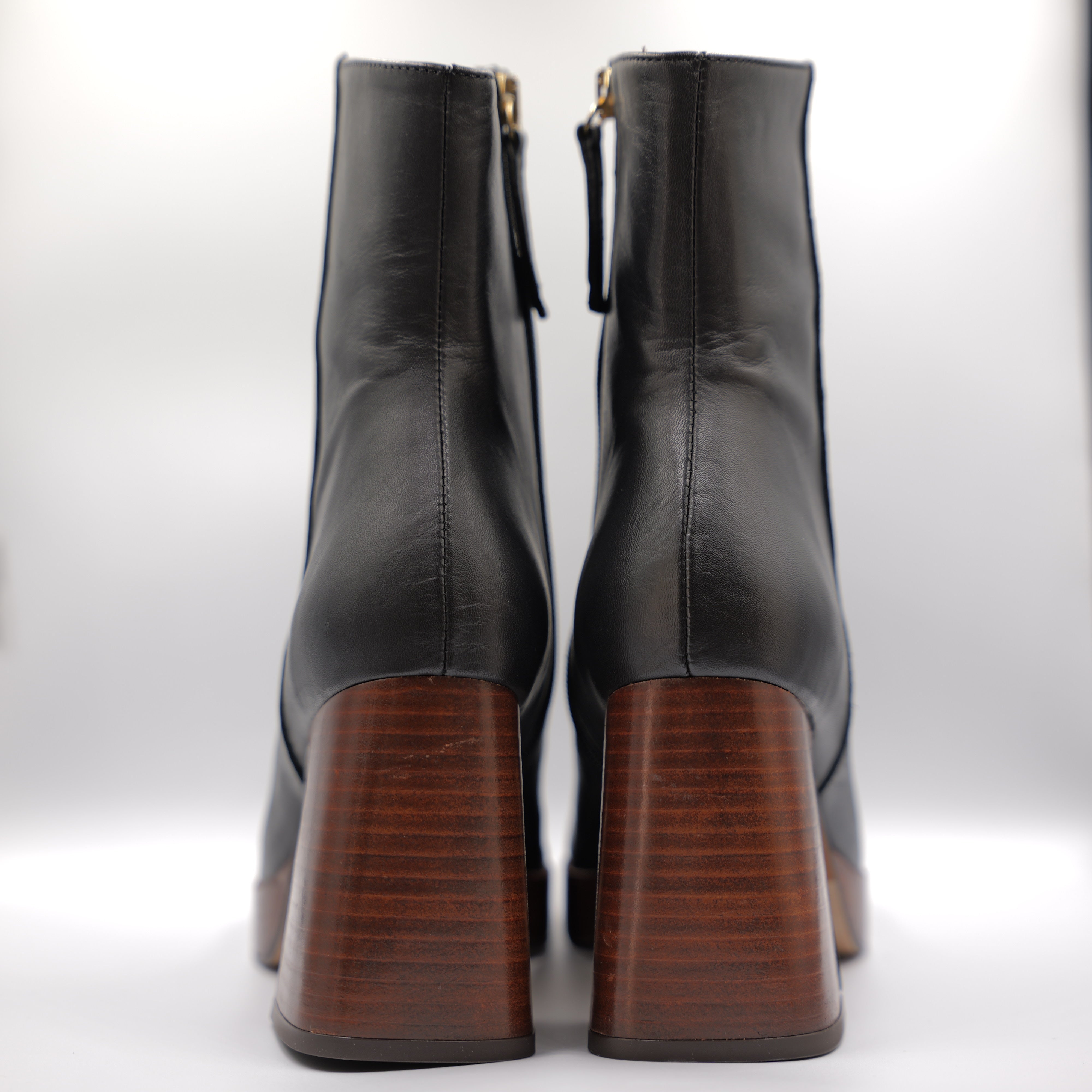 Angel Alarcon - Tronchetti in pelle con zip