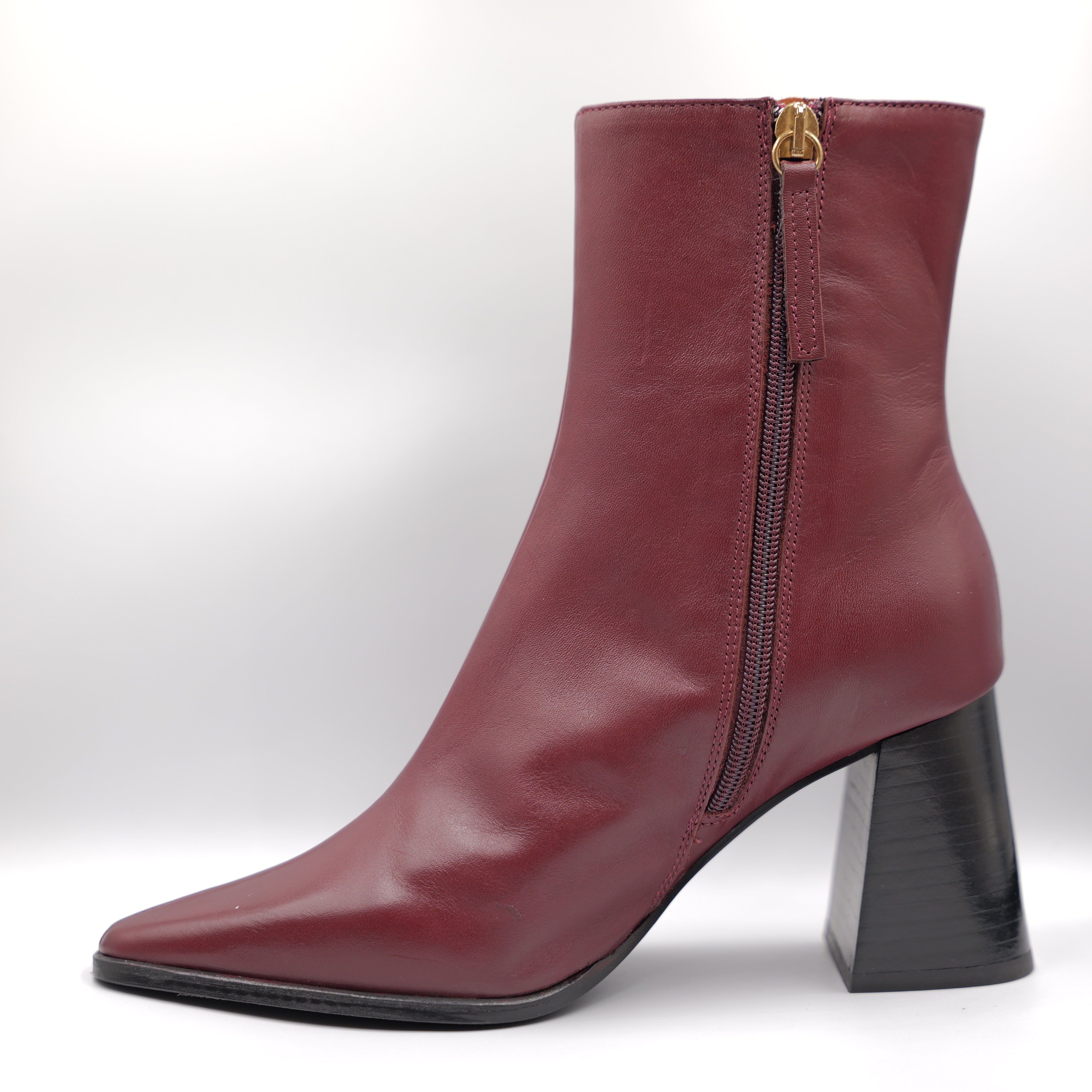 Angel Alarcon - Tronchetti in pelle con zip