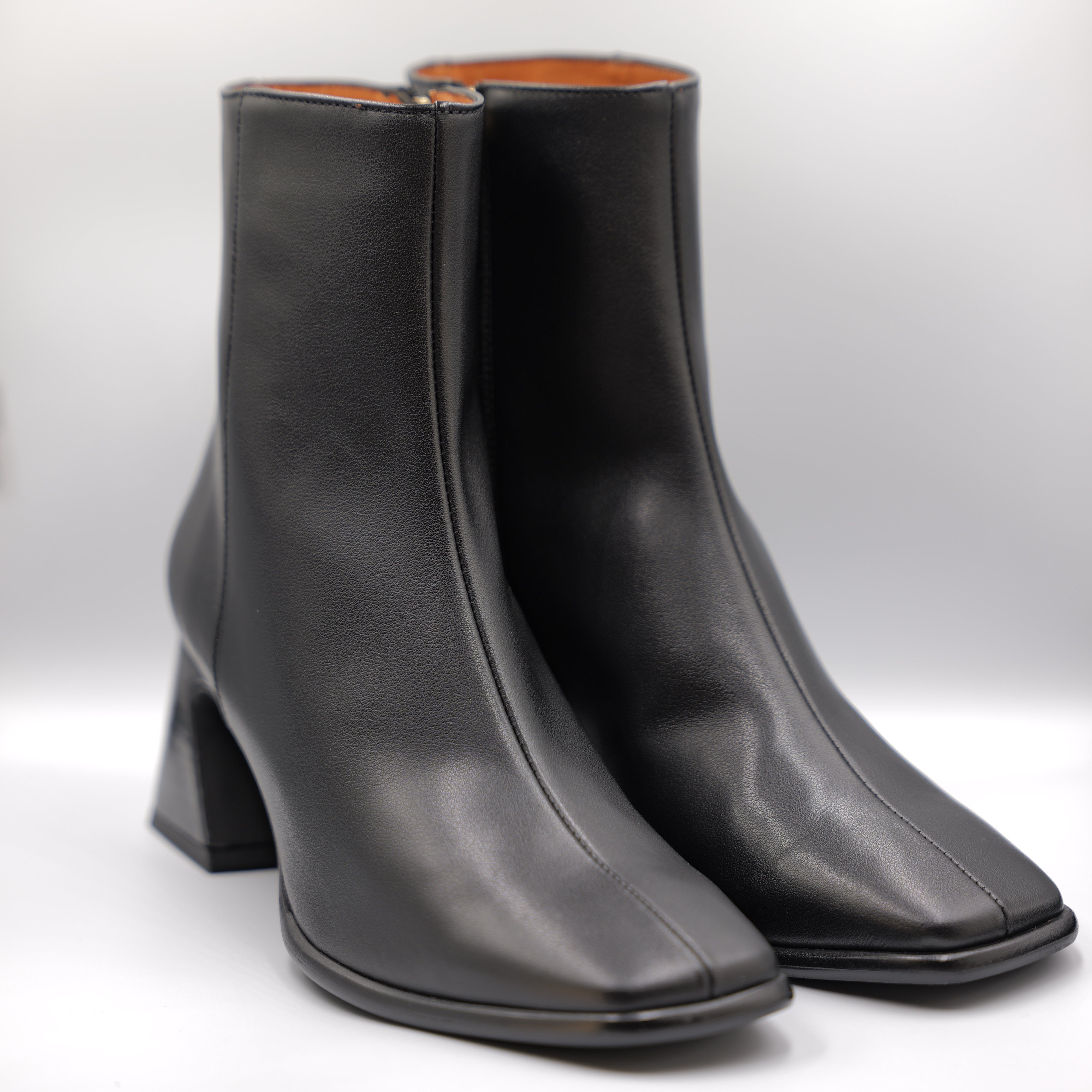 Angel Alarcon - Tronchetti in pelle con zip