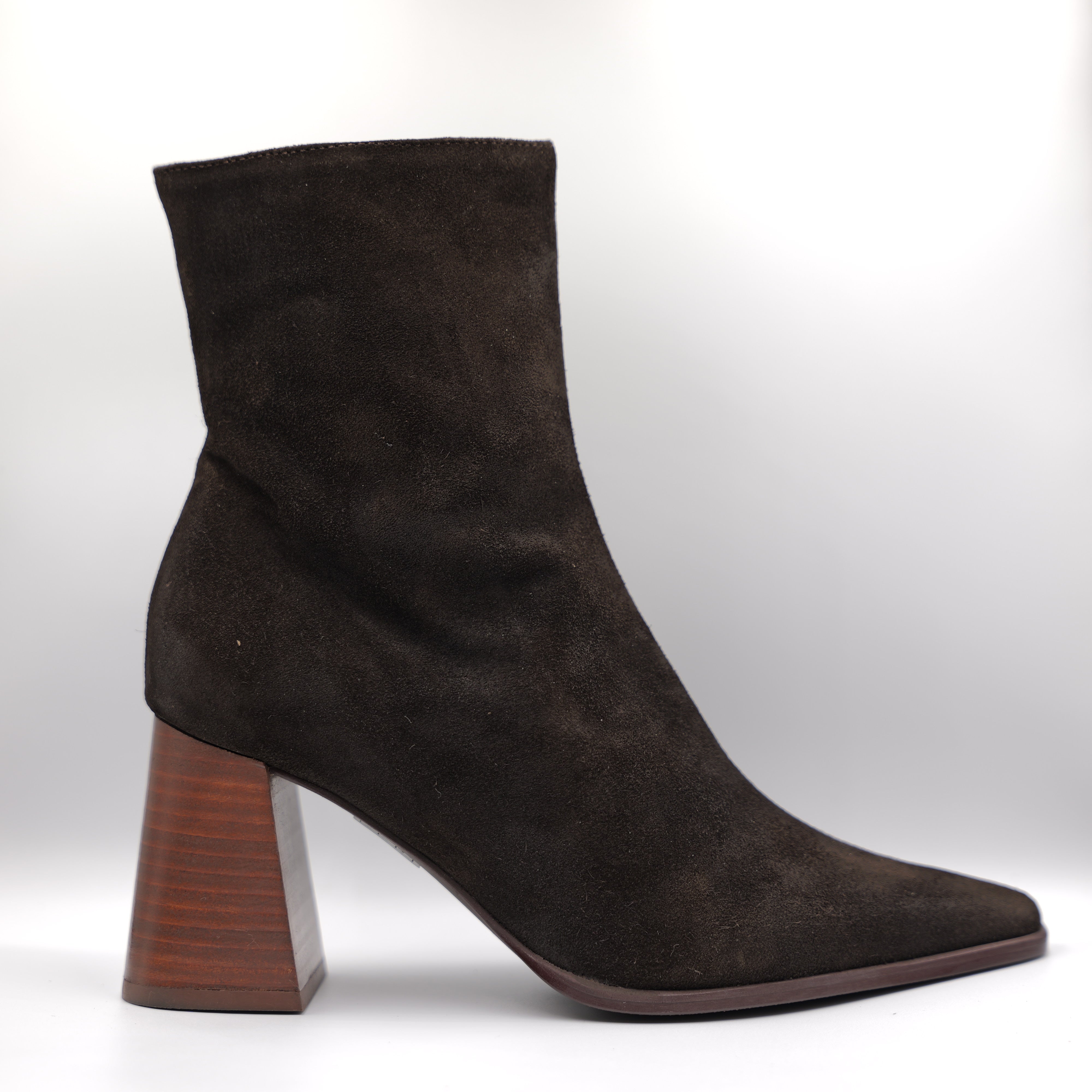 Angel Alarcon - Tronchetti in camoscio con zip