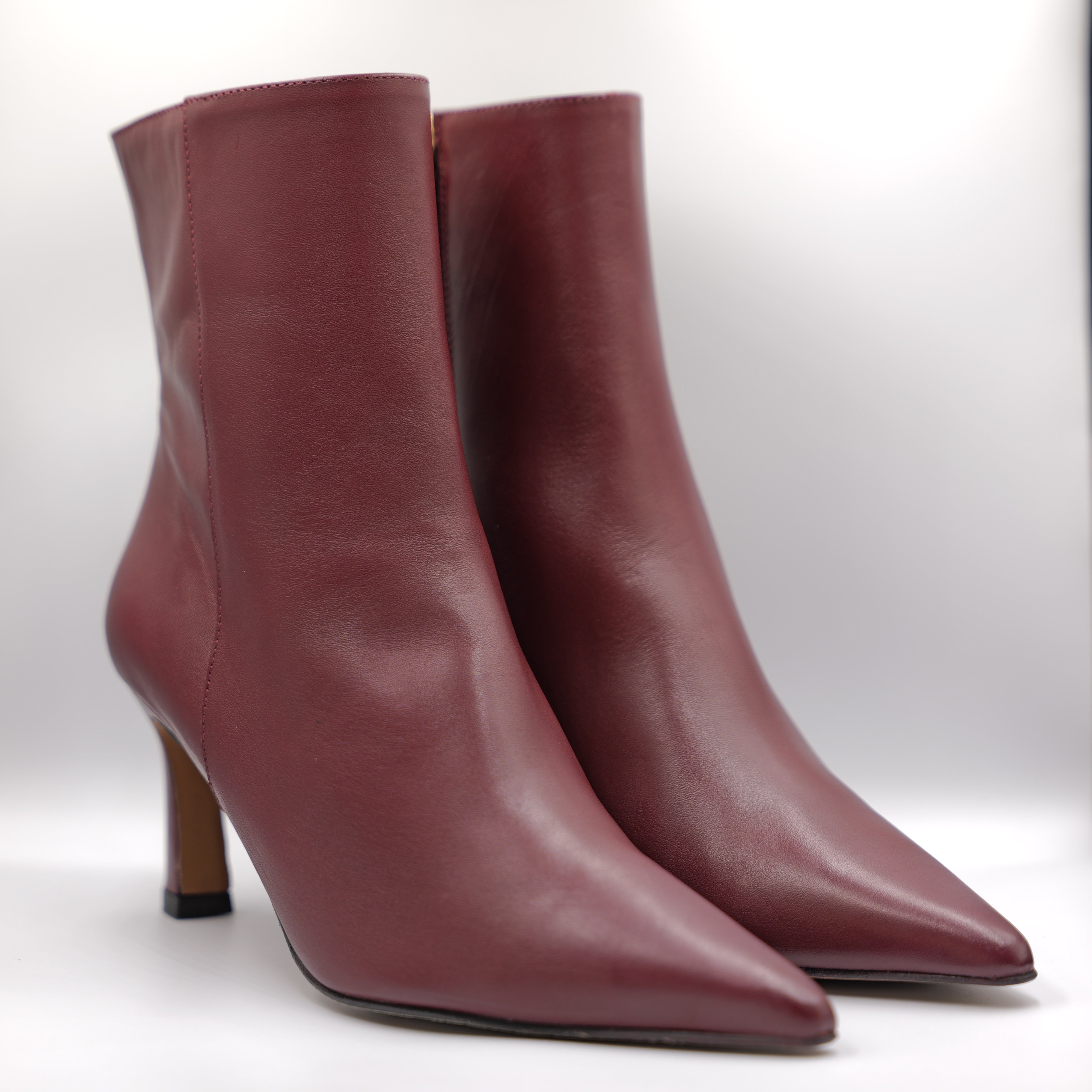 Angel Alarcon - Tronchetti in pelle con zip