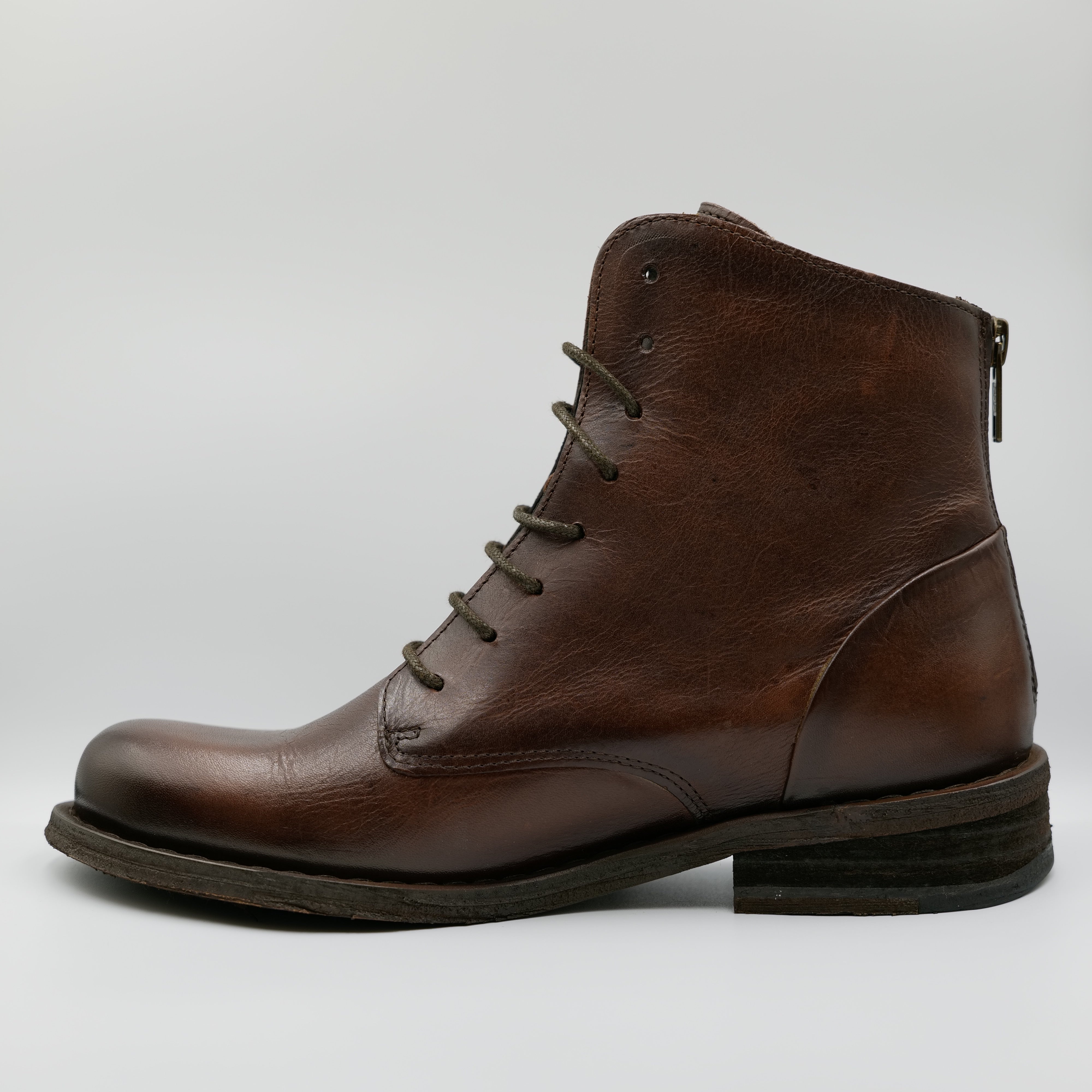 Felmini - Anfibi in pelle con zip