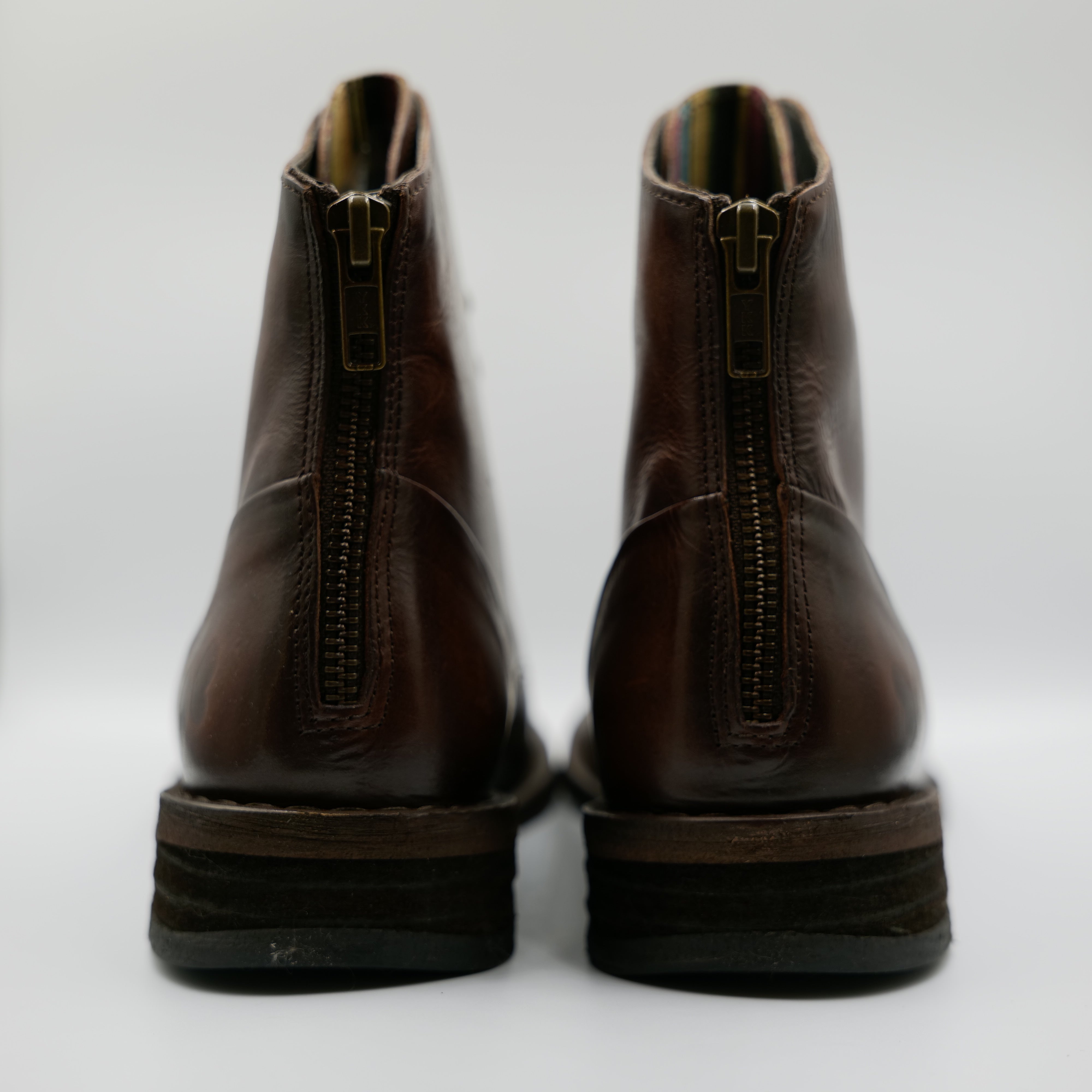 Felmini - Anfibi in pelle con zip